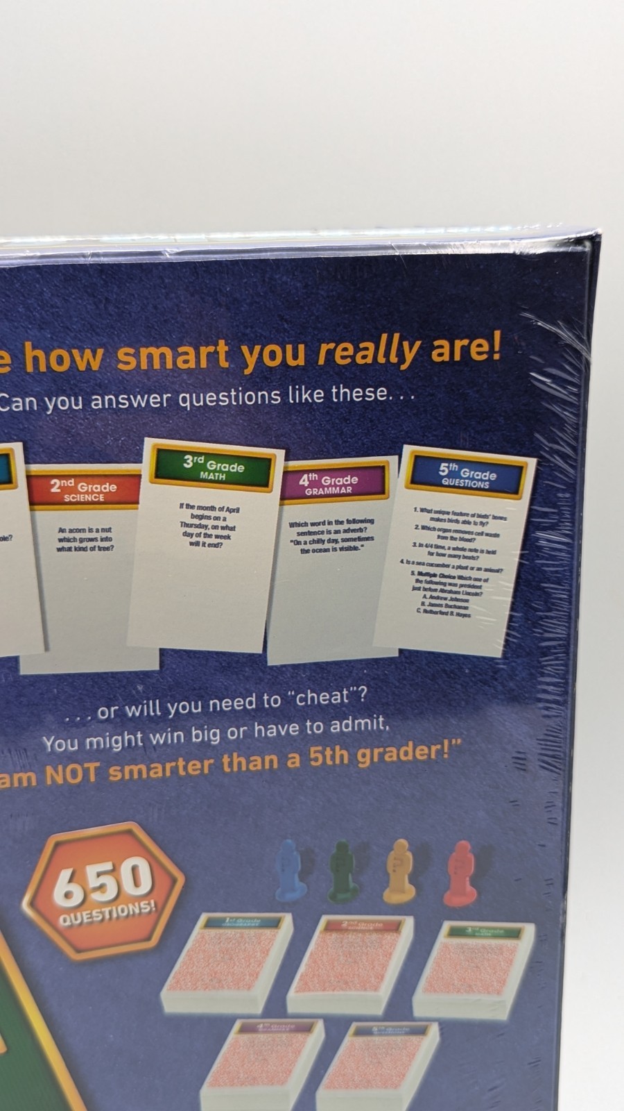Hasbro Gaming Are You Smarter Than a 5th Grader Board Game for Kids Ages 8 & Up