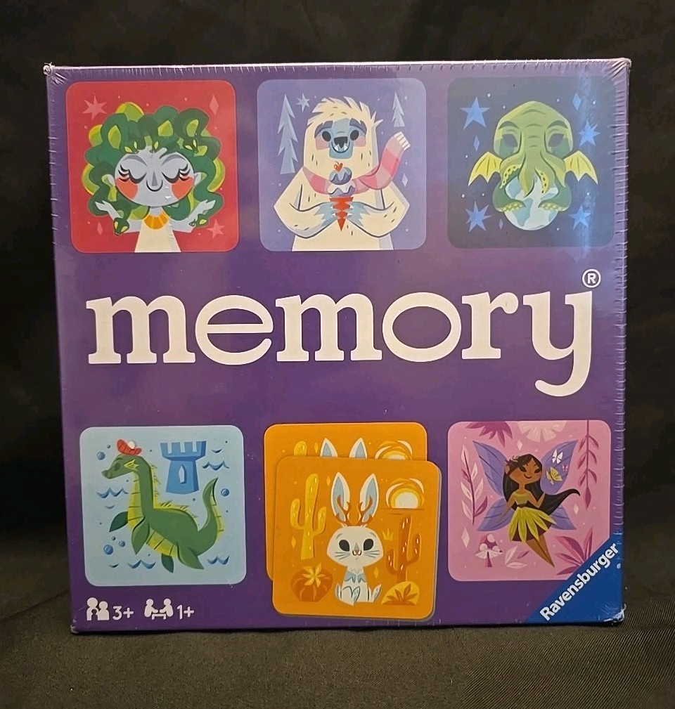 World of Cute Monsters Memory Game by Ravensburger – New sealed