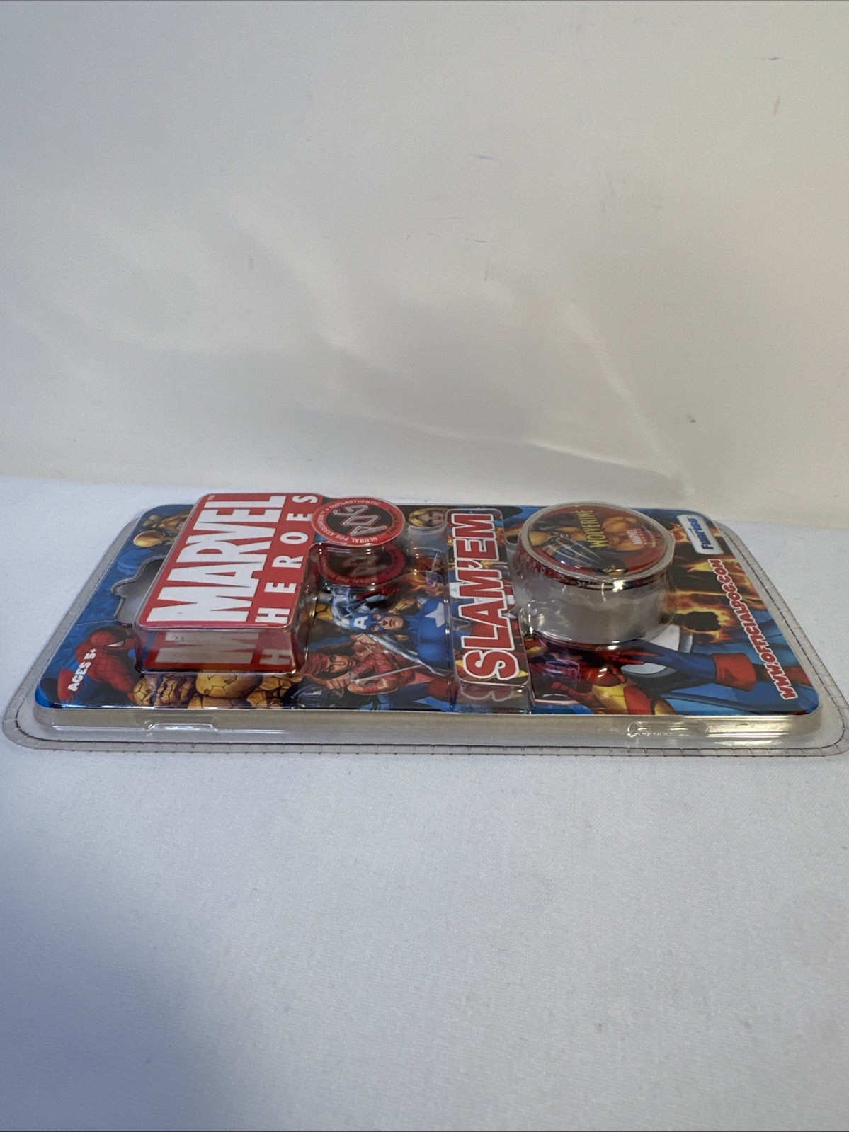 Marvel Heroes Wolverine POG Slam’em 2006 Funrise New Sealed