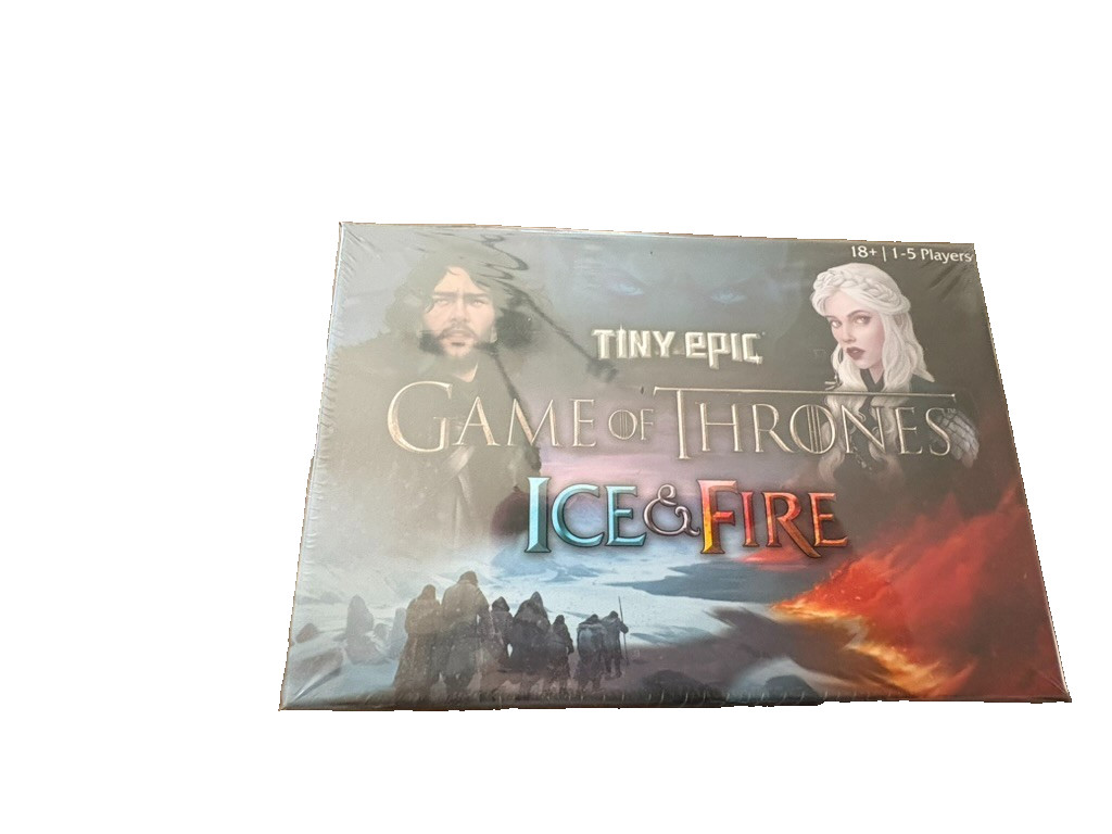 Tiny Epic Game of Thrones + Ice & Fire + Heroes Pack Bundle Factory Sealed