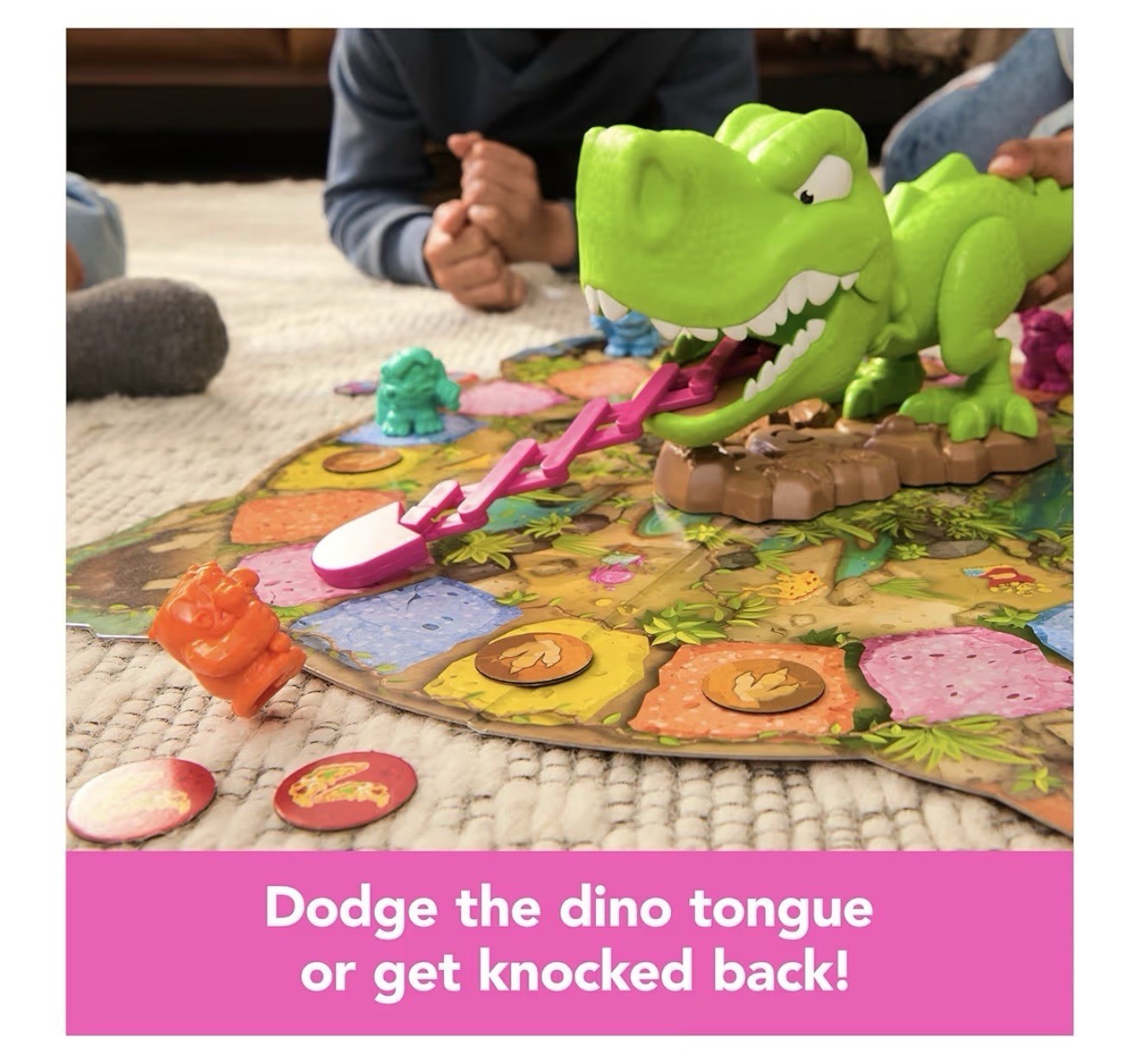 Snack-O-Saurus Rex Interactive Dinosaur Toy for Kids Board Games for Family 5B