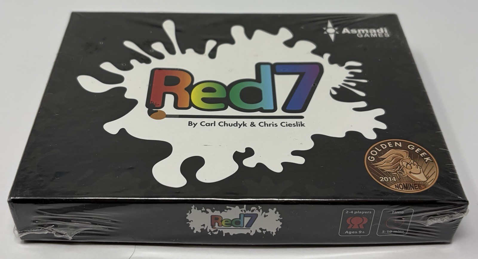 NEW Red7 Card Game by Carl Chudyk & Chris Cieslik Asmadi Golden Geek Nominee