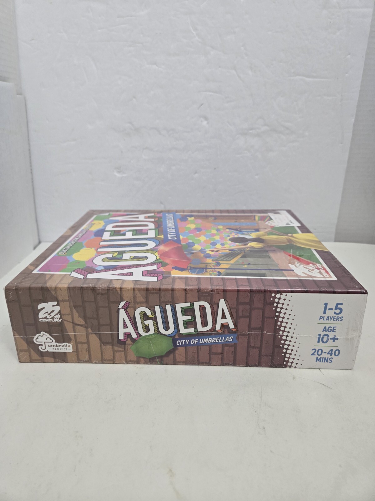Águeda City of Umbrellas Strategy Board Game Dobson Zivkovic Sealed READ