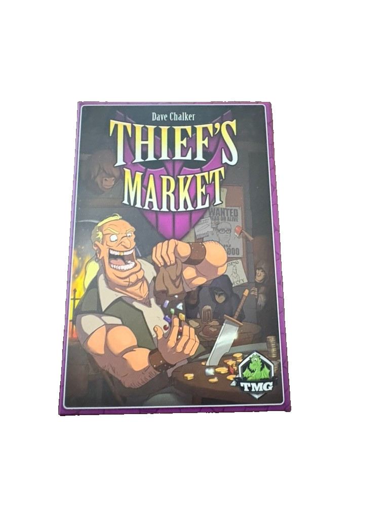 Thief’s Market TMG Board Game 2016 Dave Chalker Complete Excellent Condition