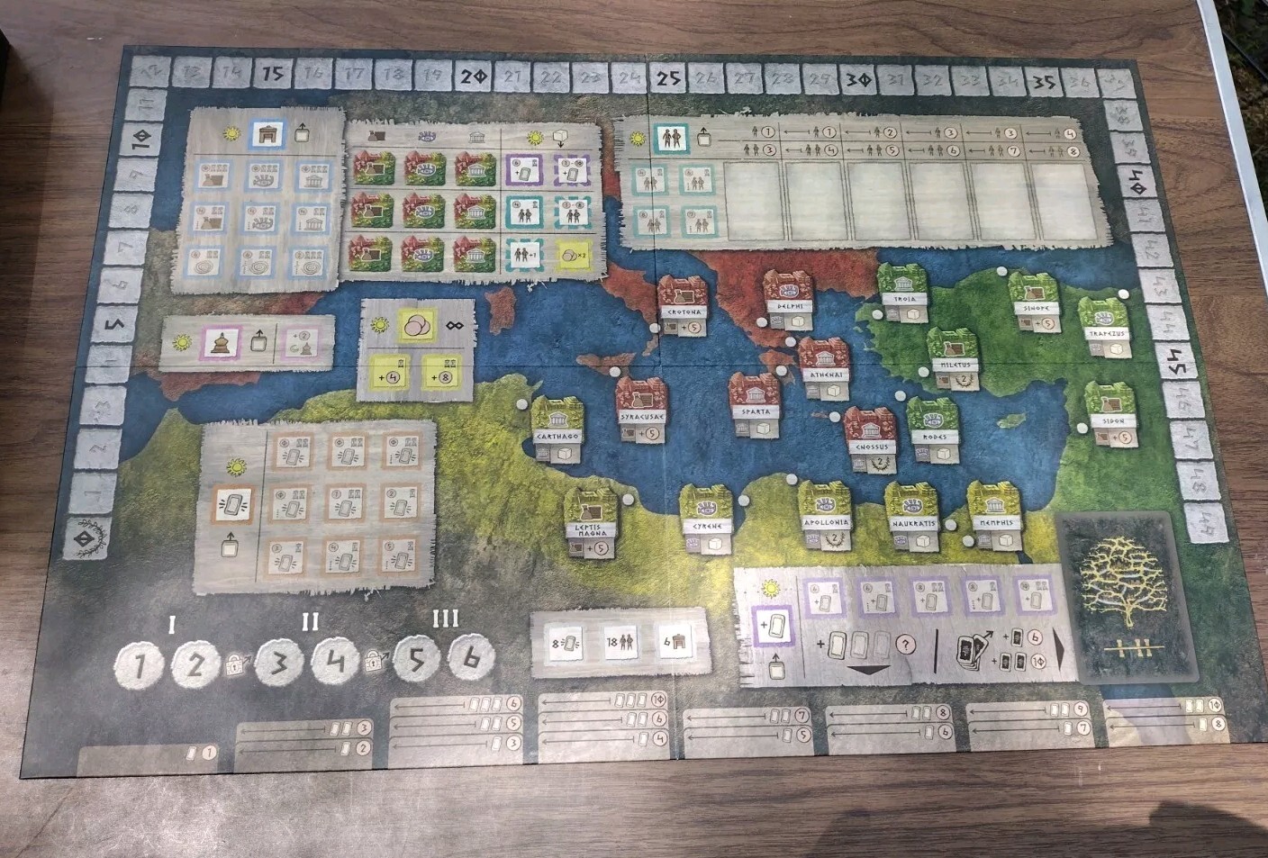 Gentes Board Game Tasty Minstrel Games