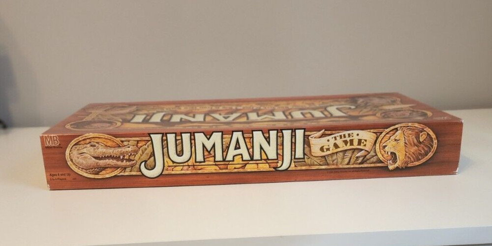 Original Jumanji Board Game Milton Bradley 1995 Sealed Parts Sticker Sheet #4407
