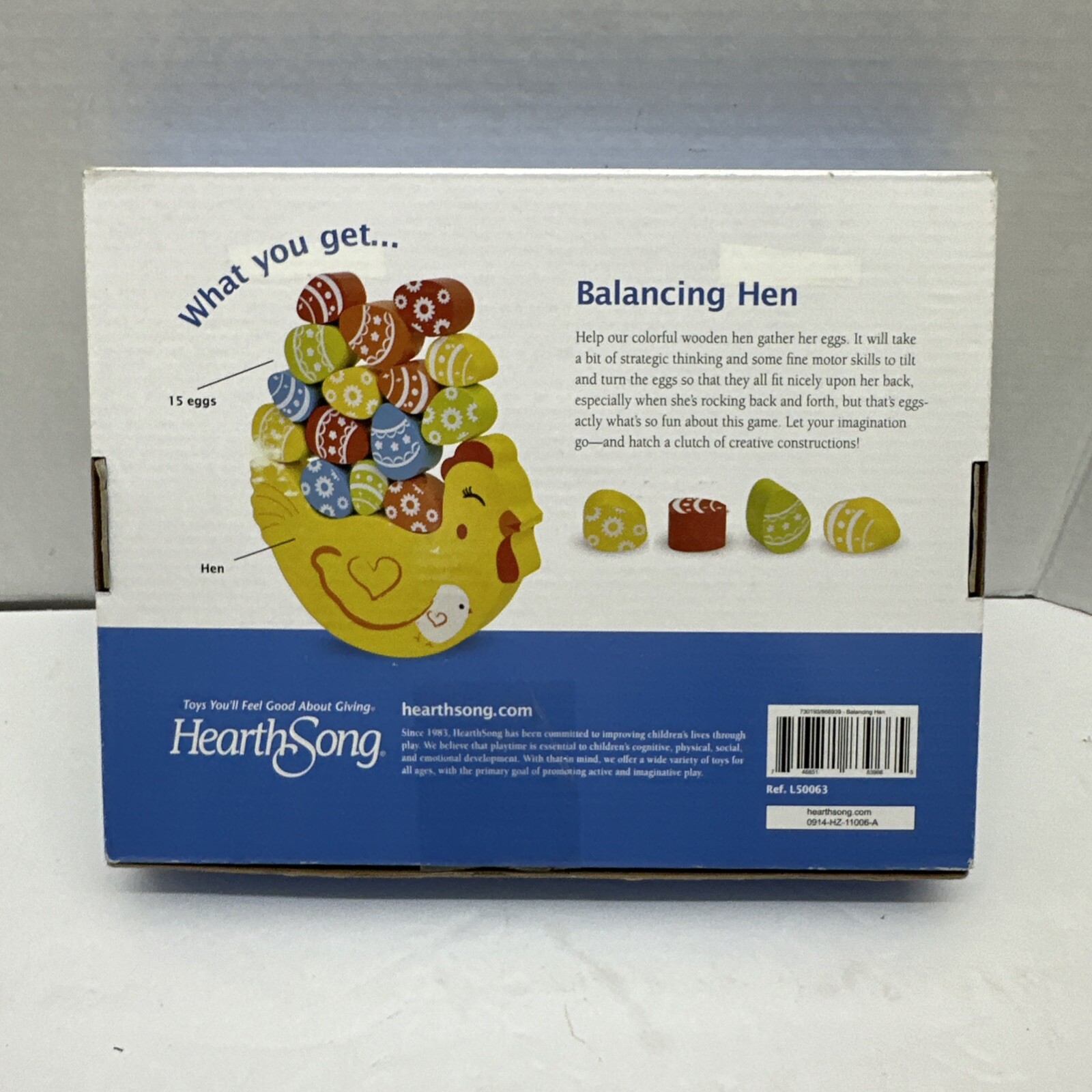 Balancing Hen Game Hearth Song Family Strategy Wood 2014
