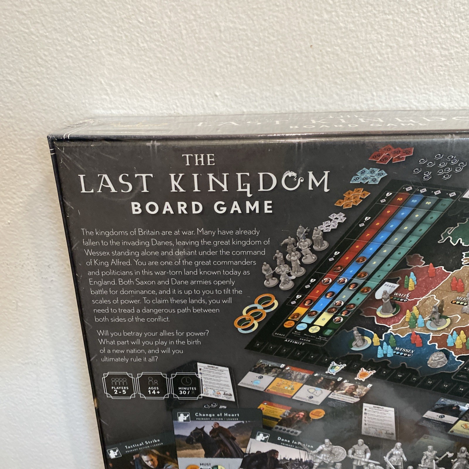 New Sealed The Last Kingdom Board Game By Gamelyn Games Strategy Netflix