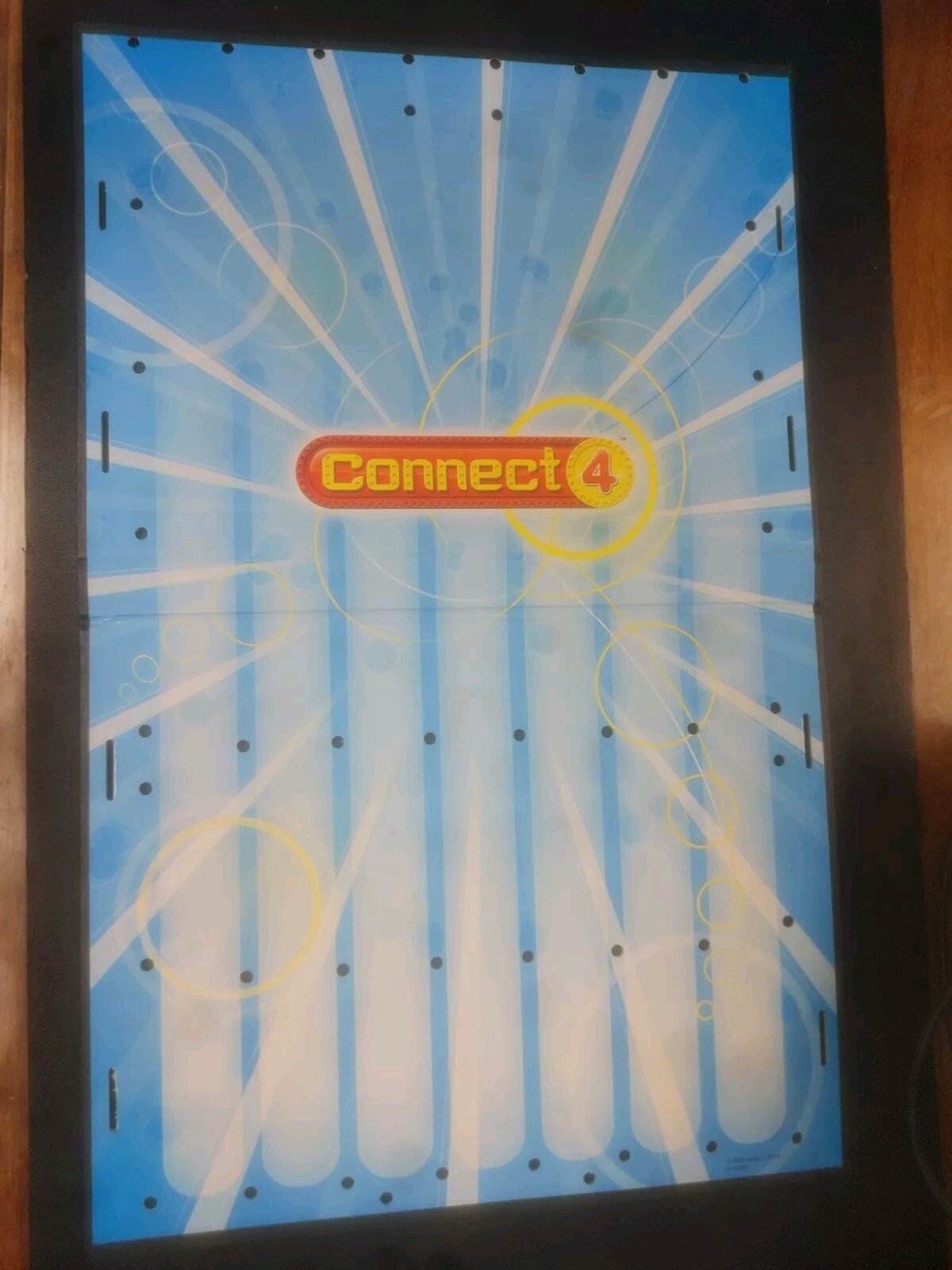 *as is* HASBRO U-BUILD CONNECT 4 LEGO SYSTEM BOARD GAME FUN STRATEGY GAME *as is