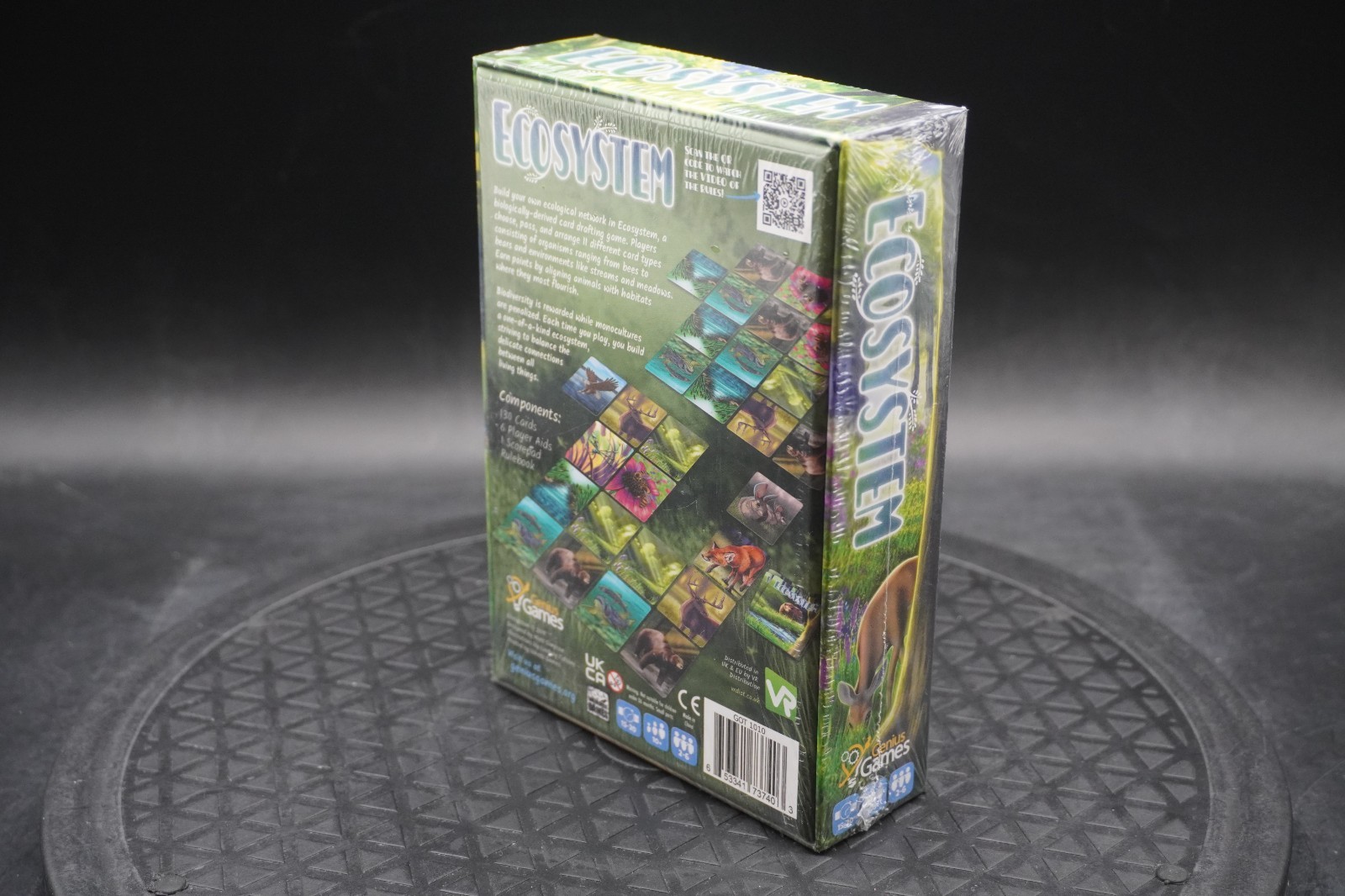 NEW Ecosystem Ecology Board Game Genius Games Educational Wildlife Nature Family