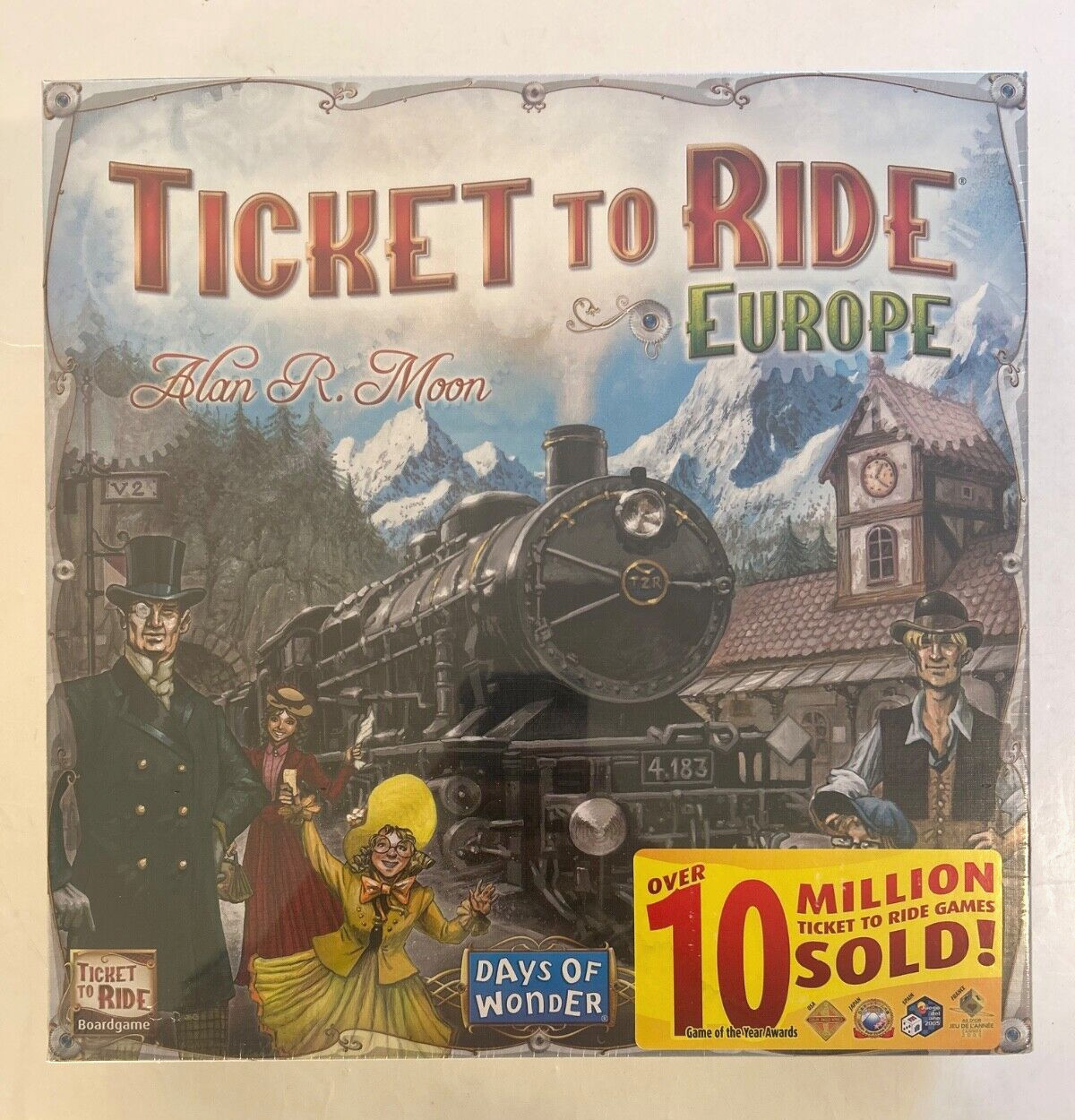 Days of Wonder Ticket to Ride Europe Board Game Still Sealed
