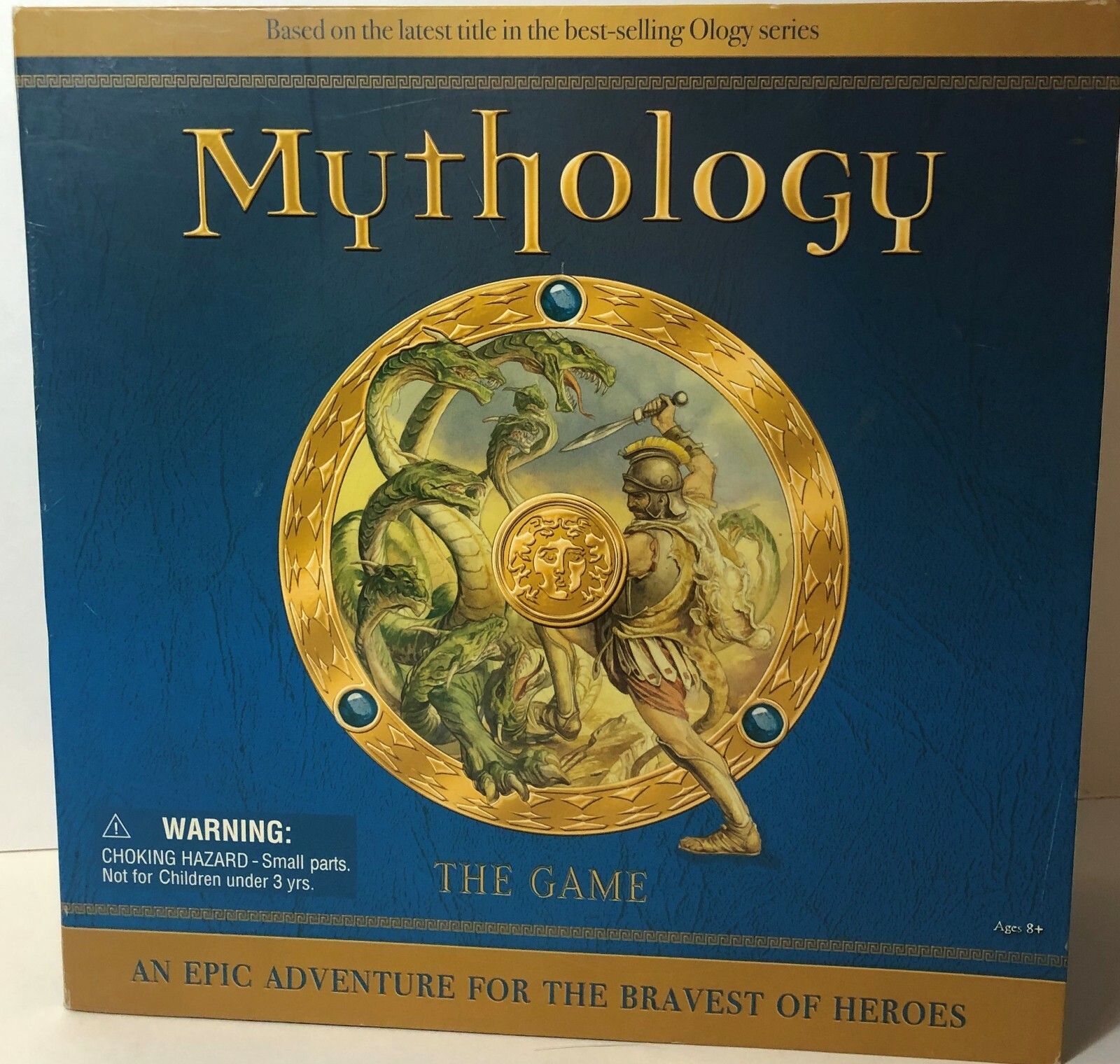 Mythology Board Game Ology Series Sababa Toys 2007 Missing Instr. & Ball of stri