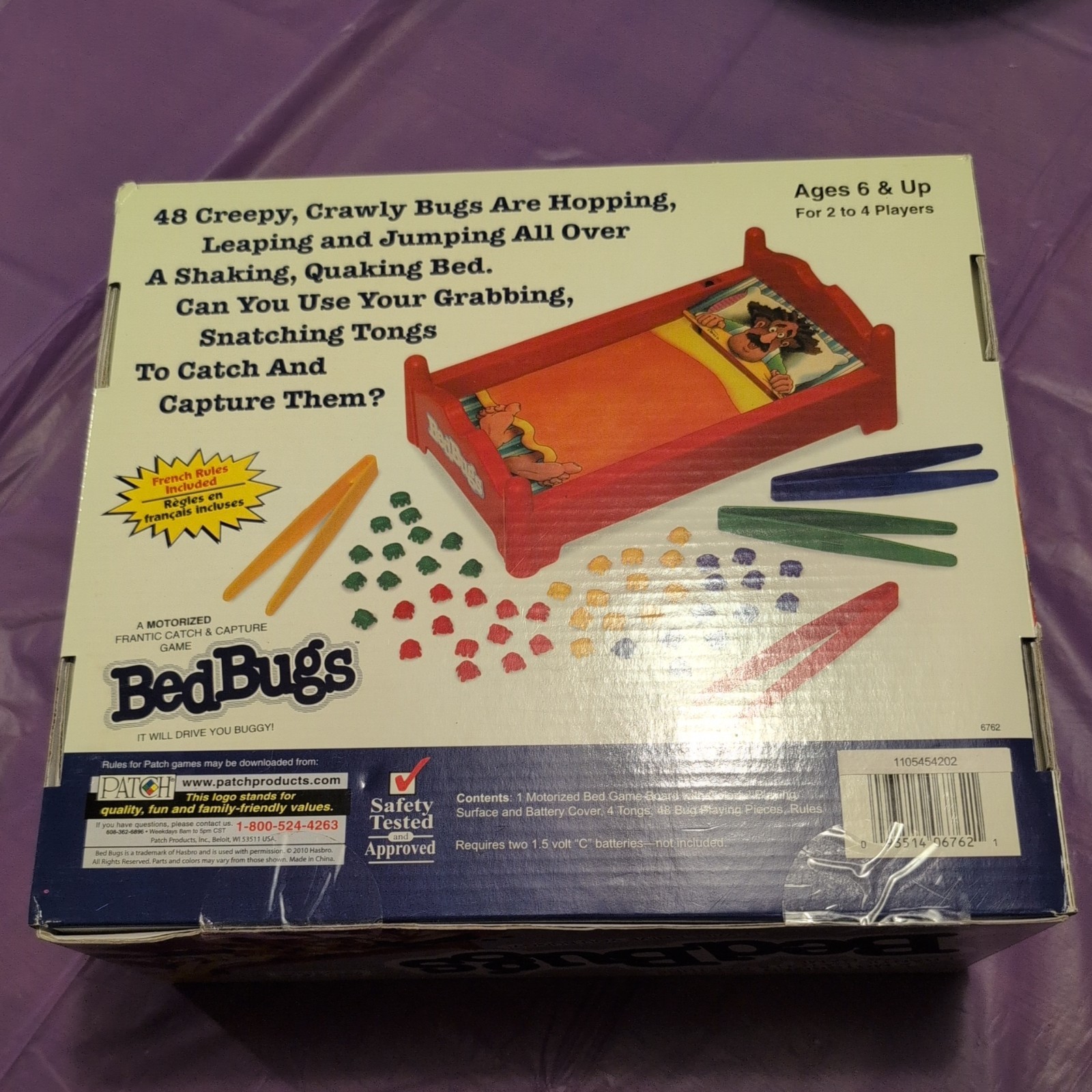 BED BUGS 2010 Motorized Game Ages 6+ Patch Products – BRAND NEW !!