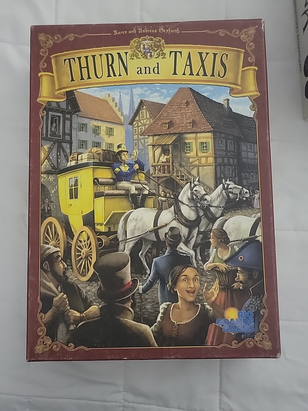 Rio Grande – Thurn and Taxis – Run the Kaisers Postal Service Game 100% COMPLETE