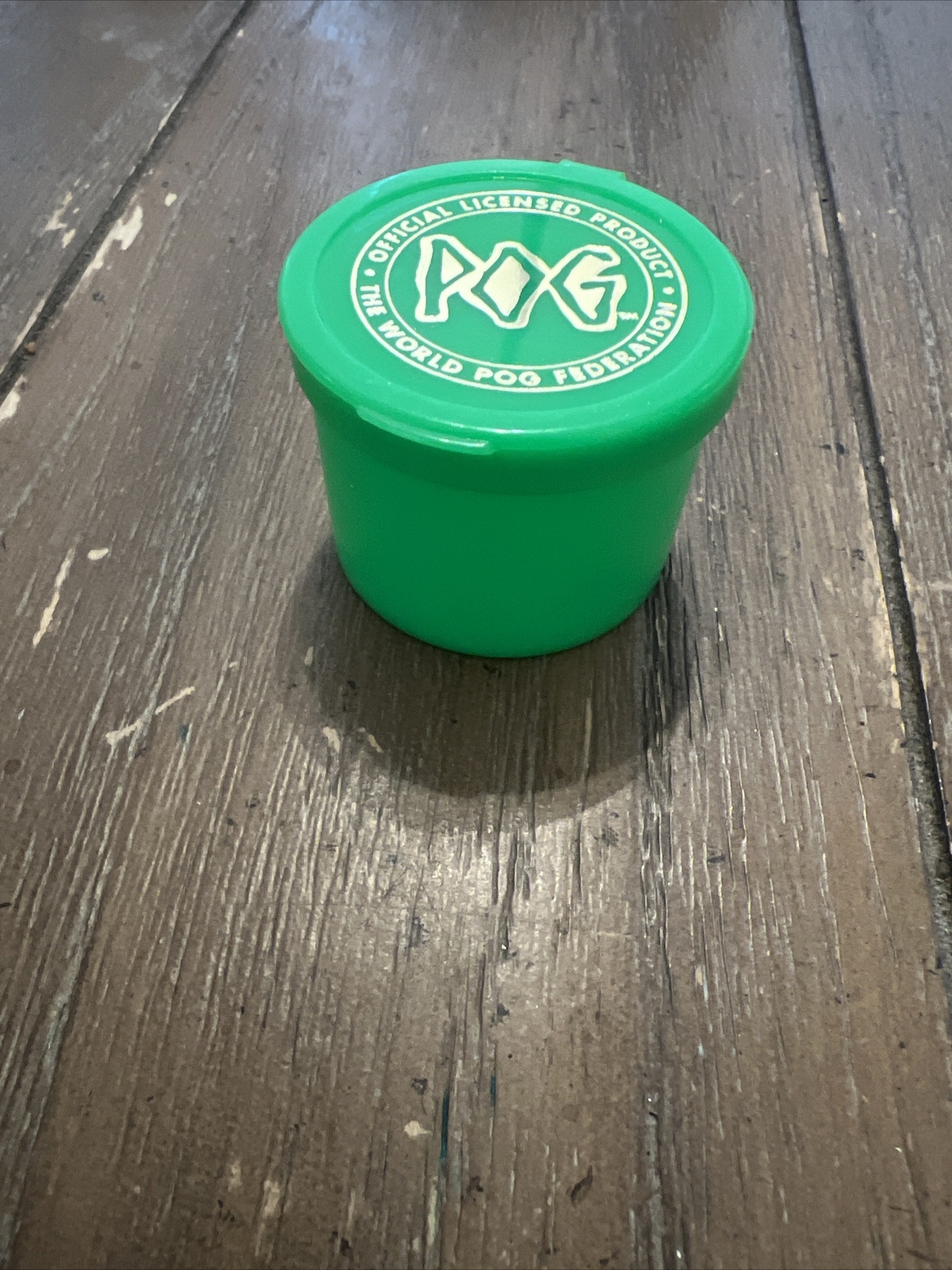 POG Officially Licensed Milkcap Container Never Used Small Size Various Colors