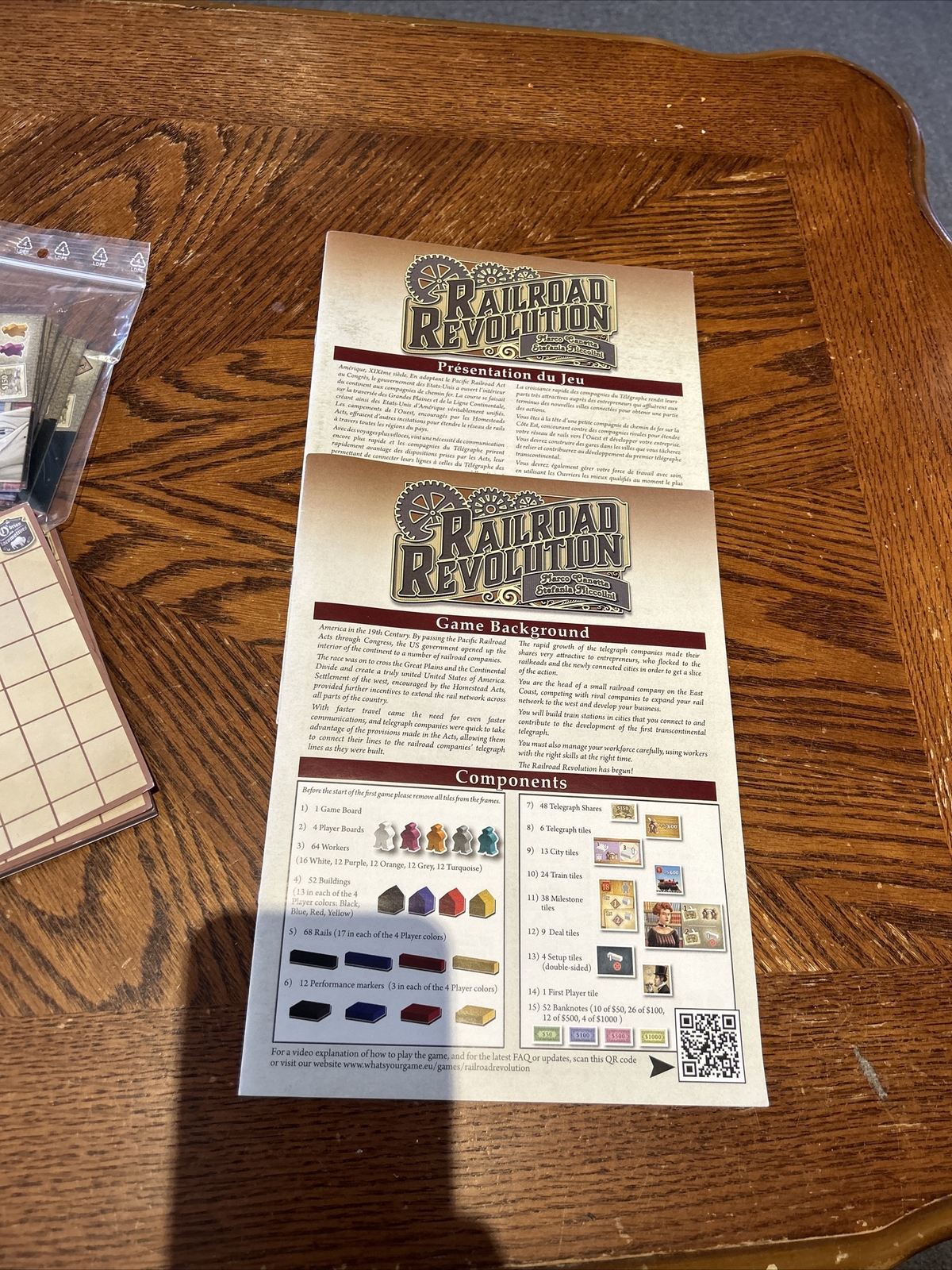 Pegasus Spiele Boardgame Railroad Revolution Box Complete