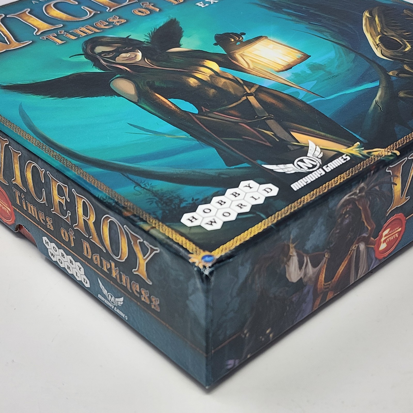 Viceroy + Times of Darkness Exp KS Gemstone Upgrade Sleeves OOP Open Box New