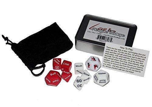 Sex Dice – Spicy Fun Love Game for Adult Couples – Funny Gift for Bachelor,