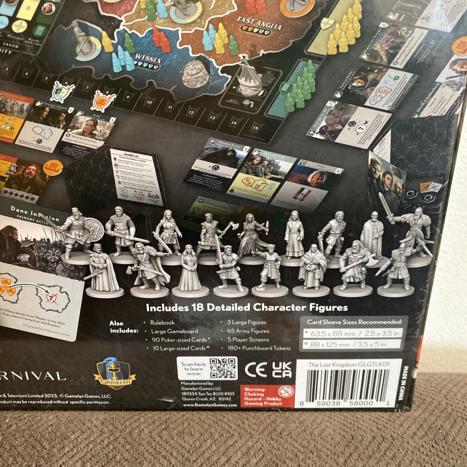 New Sealed The Last Kingdom Board Game By Gamelyn Games Strategy Netflix