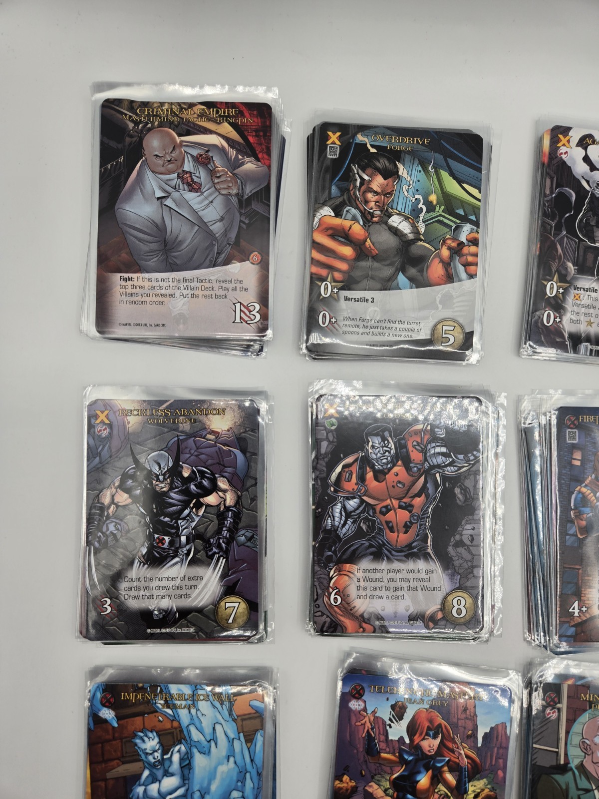 Marvel Legendary Deck Building Game Dark City Plus More !