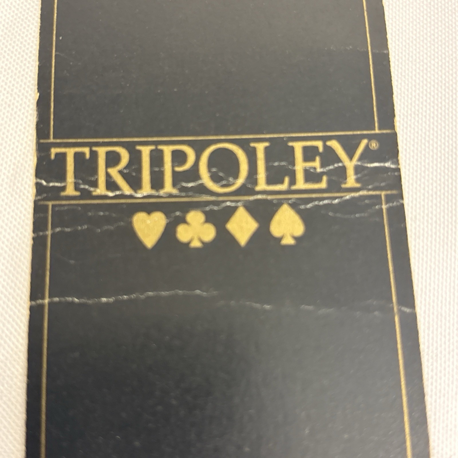 Tripoley 1968 Cadaco No. 300 Special Edition Substitute Chips READ Board Game