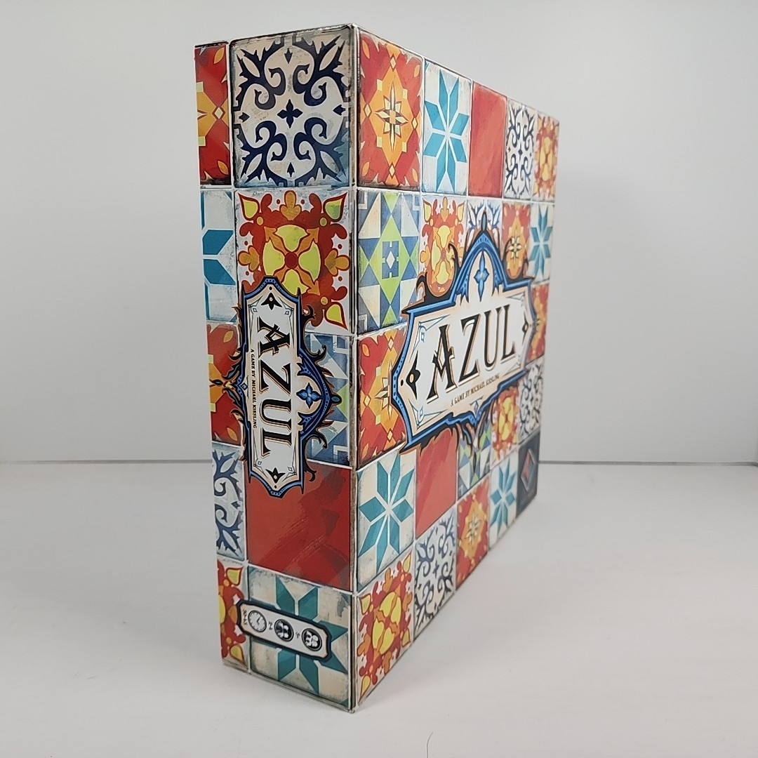 Azul Strategy Board Game 100% Complete Mosaic Tile Placement 2018 Next Move Game