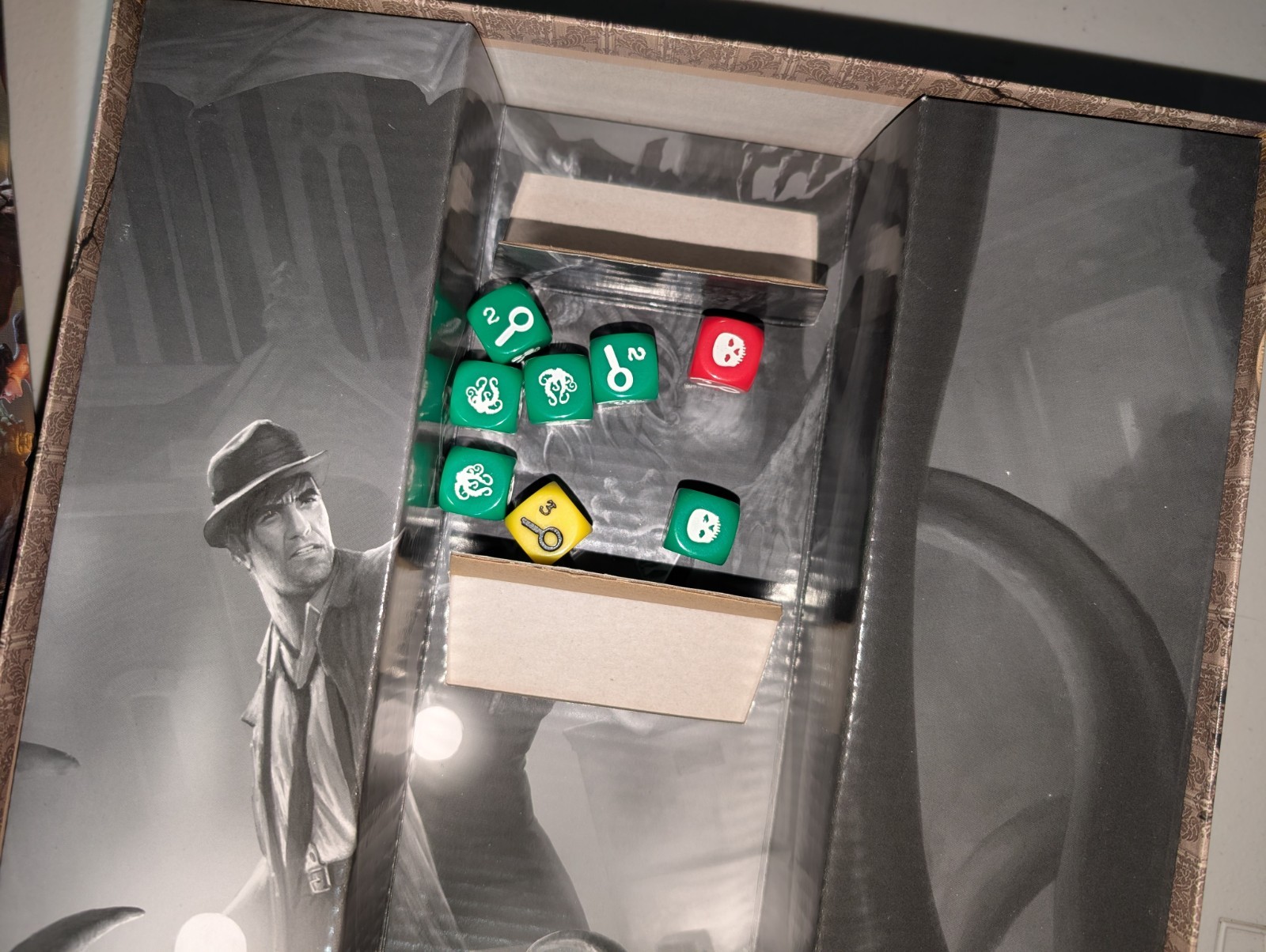 Elder Sign Revised Edition Arkham Horror Files Board Game Used