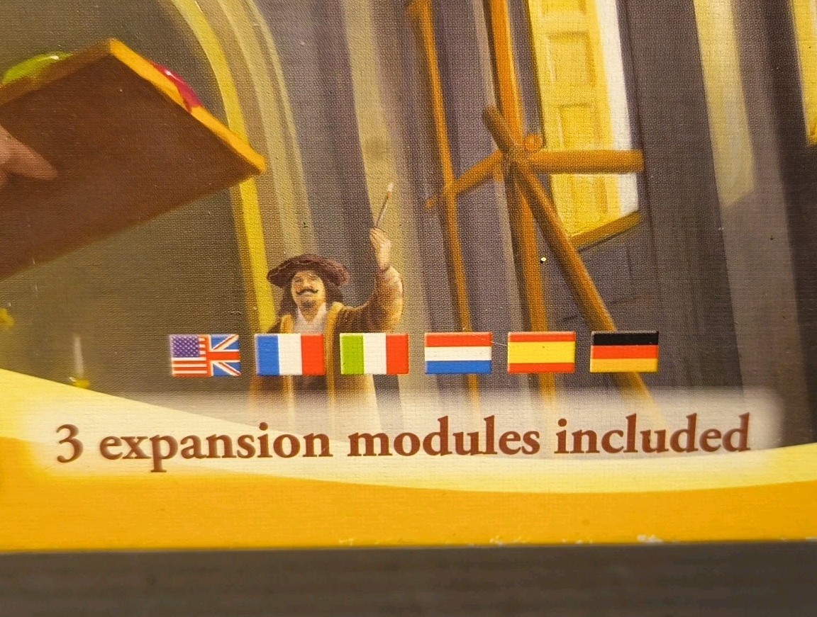Fresco Board Game Queen Games Renaissance Strategy Award-Winning FREE SHIPPING