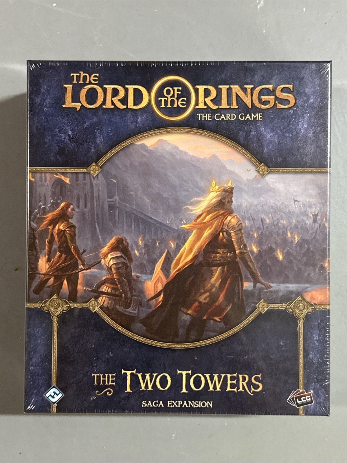 LOTR LCG The Two Towers Saga Expansion Lord of the Rings New Sealed