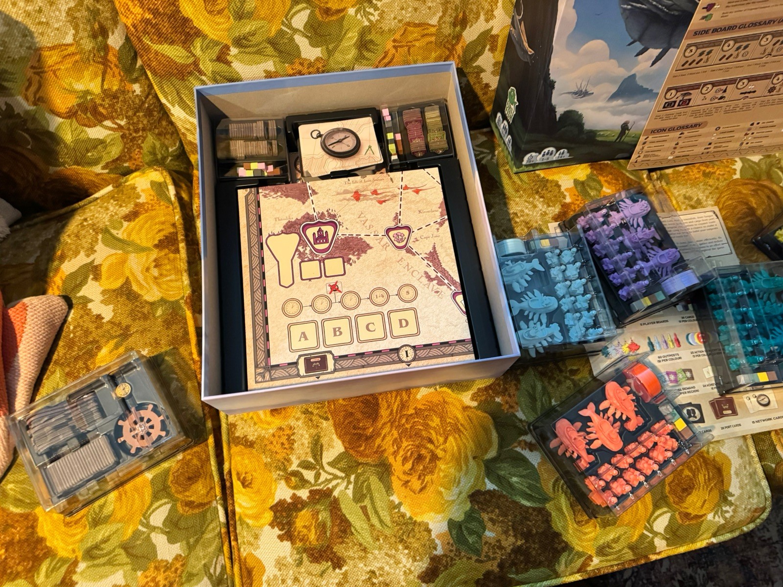Mistwind Board Game by First Fish Games Complete Near Mint