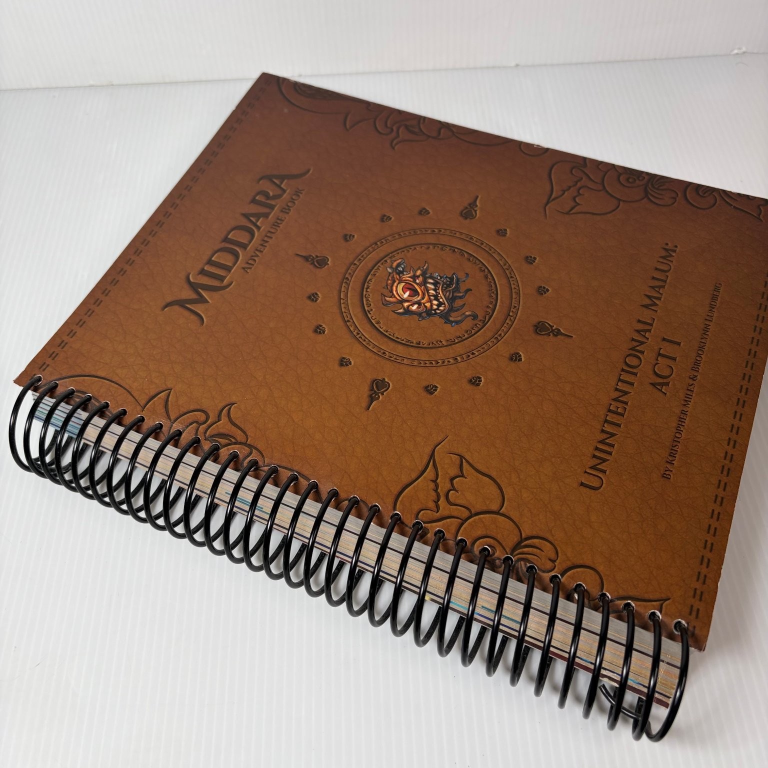 Middara Adventure Book v1.0 Unintentional Malum Act I Spiral Bound Campaign Book