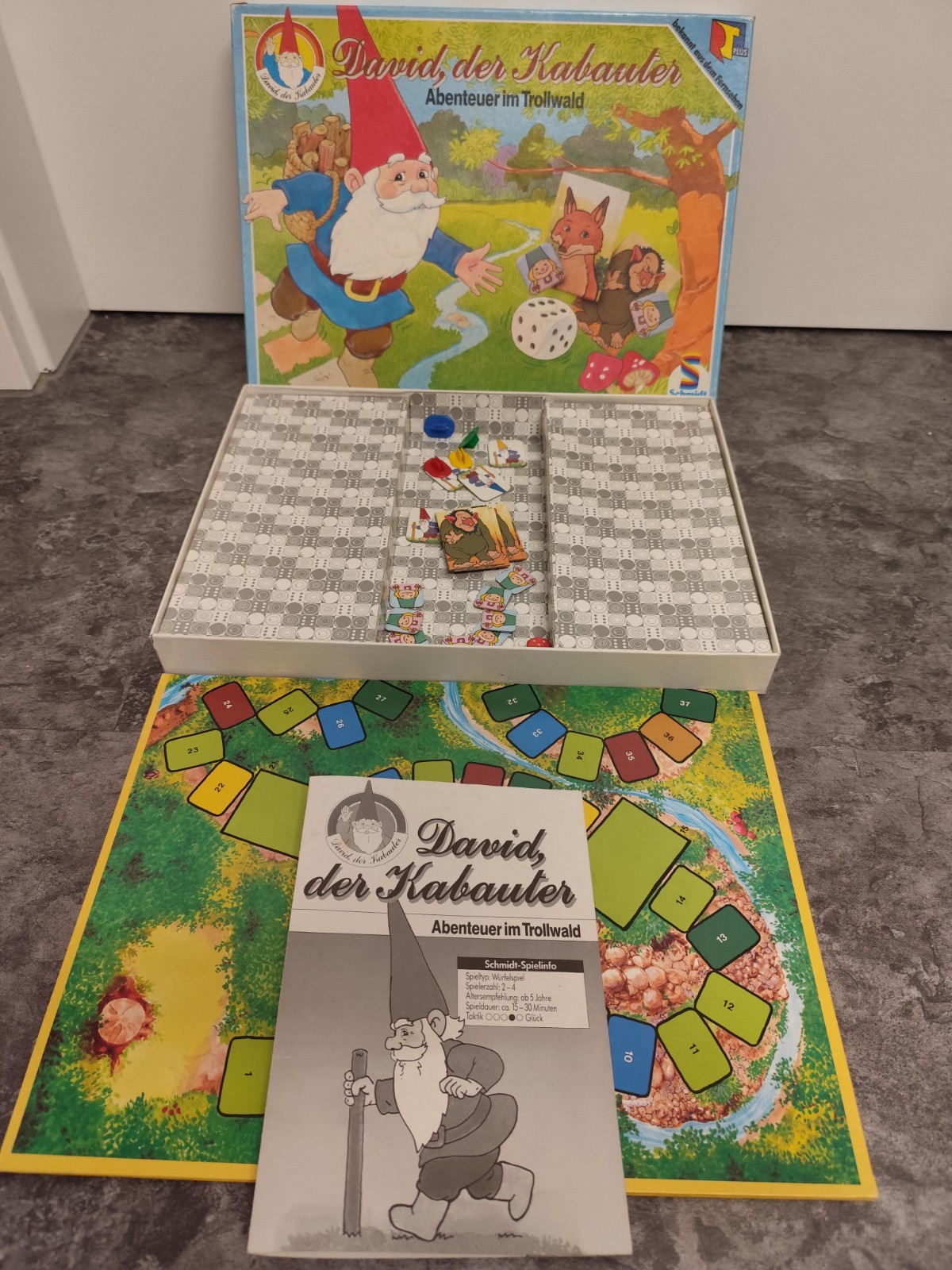 David the Kabauter: adventures in the troll forest – board game – Schmidt Spiele Verlag