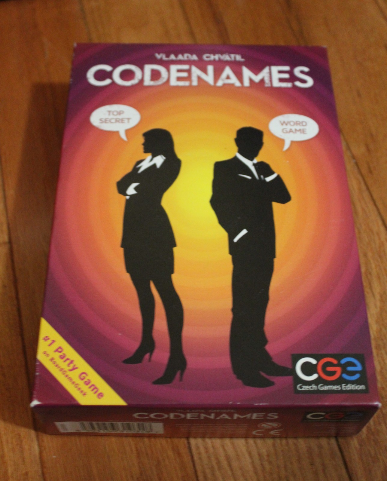 Code Names Czech Games Edition, Complete and Excellent Condition