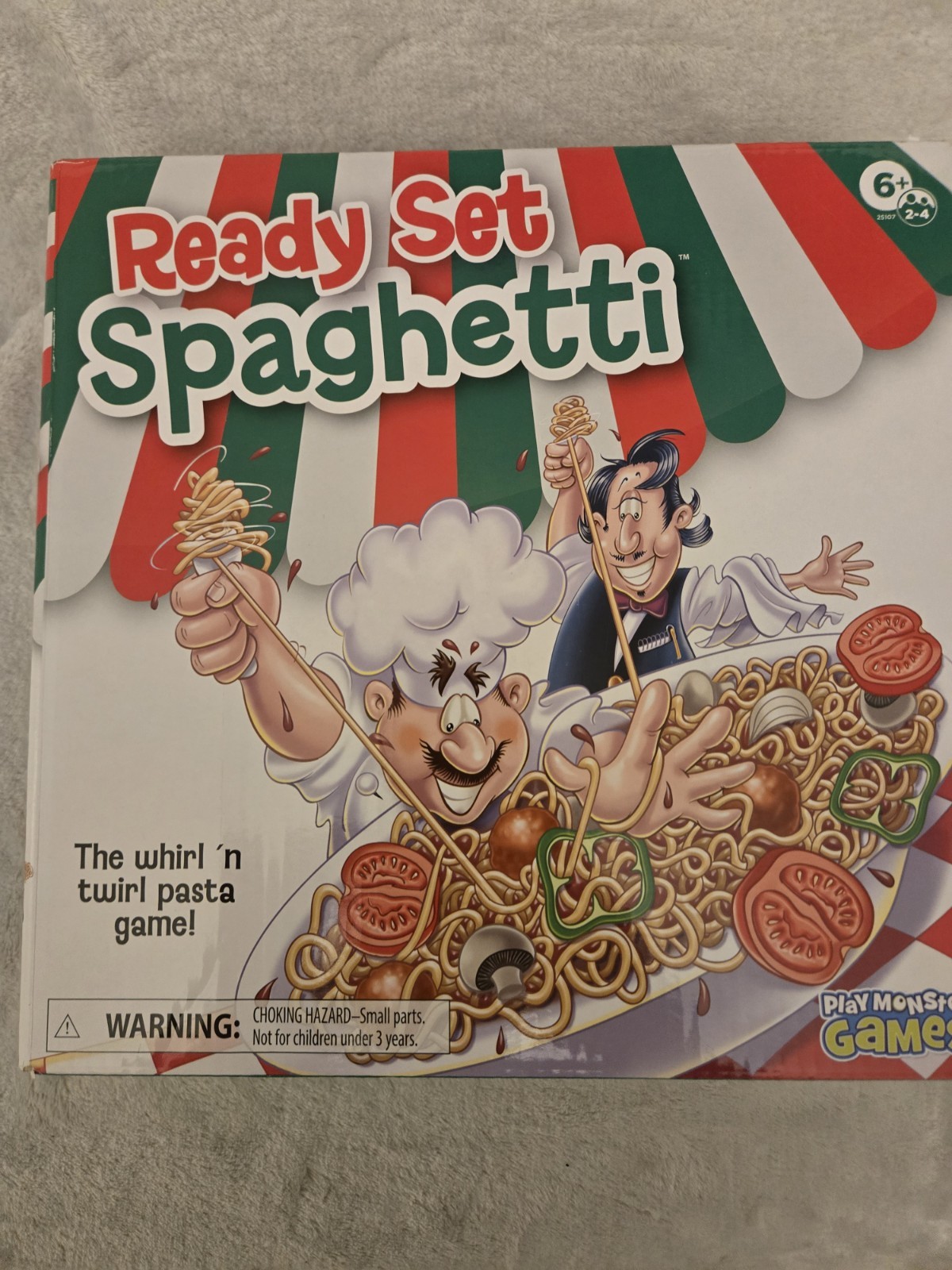 Ready Set Spaghetti Game NEW FACTORY SEALED