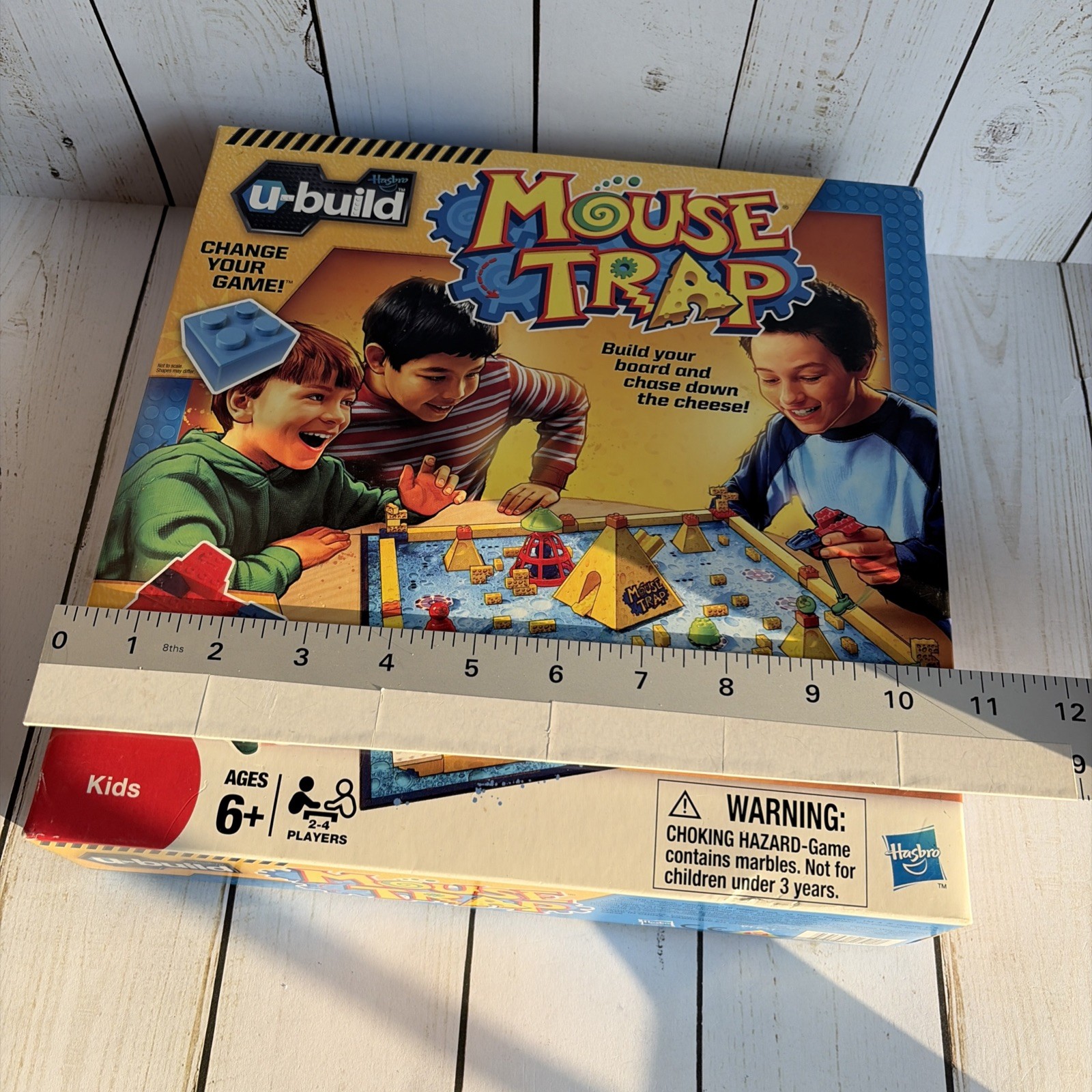 NEW Sealed Hasbro U-Build Mousetrap Mouse Trap Board Game Fun Kids 2-4 Player