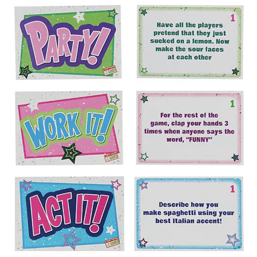 Sleepover Party Game The Party You Play Stunts Performances Activities Girls