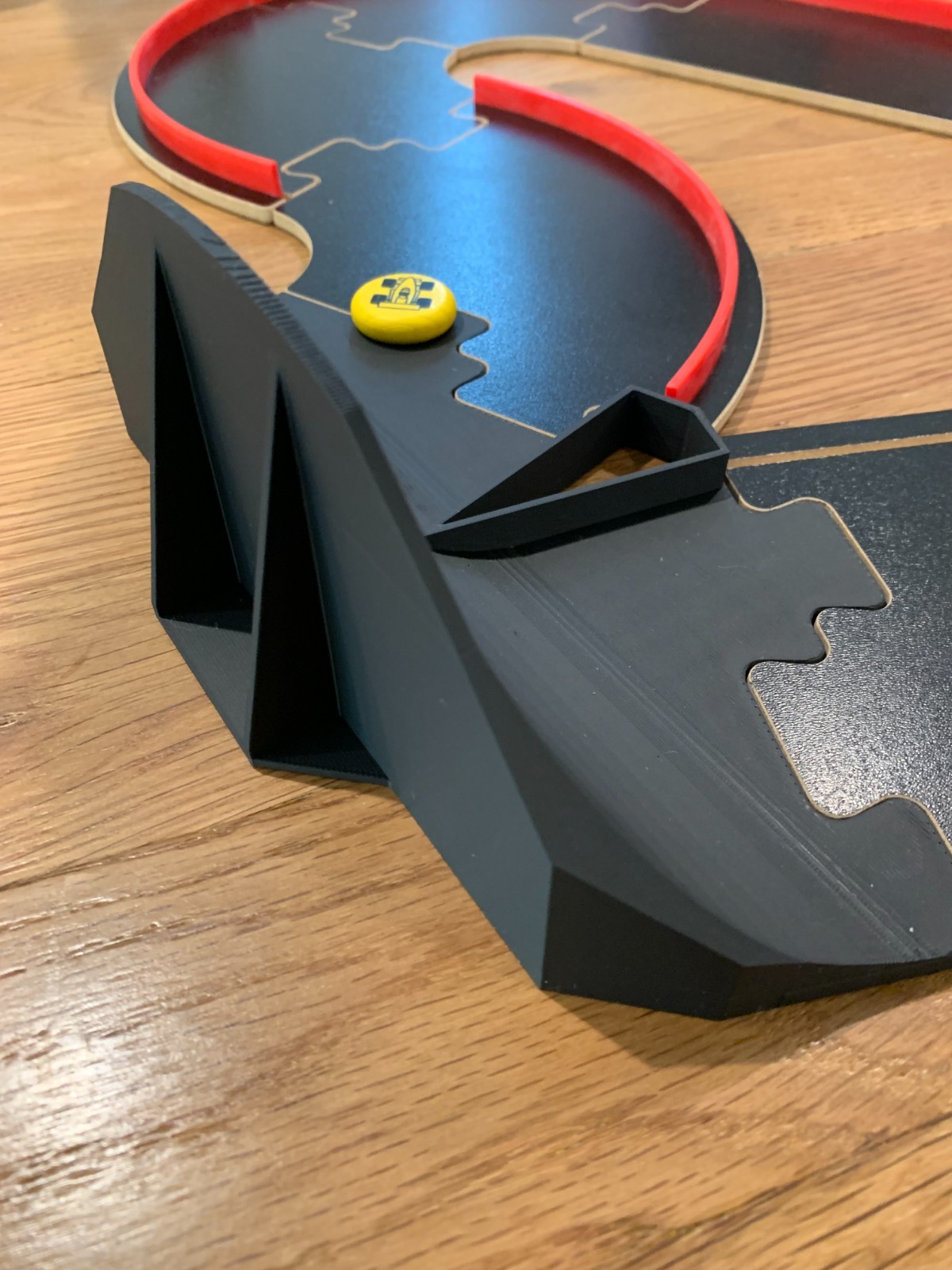 Custom PitchCar Quarter Pipe Cornerwave 3D printed Extension Expansion Pitch Car