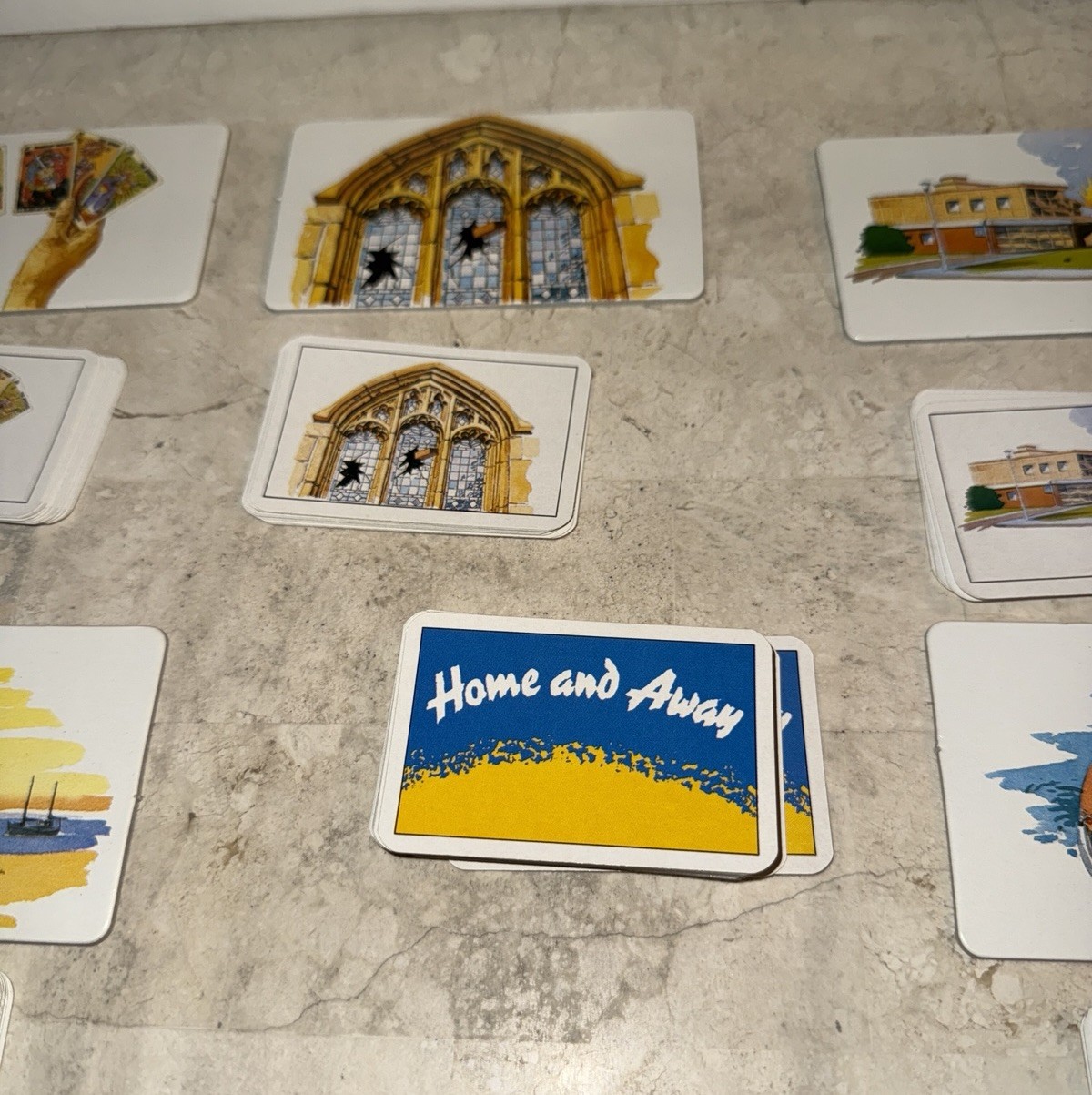 Home & Away Australian TV Show Board Game W/Characters From Summer Bay Complete