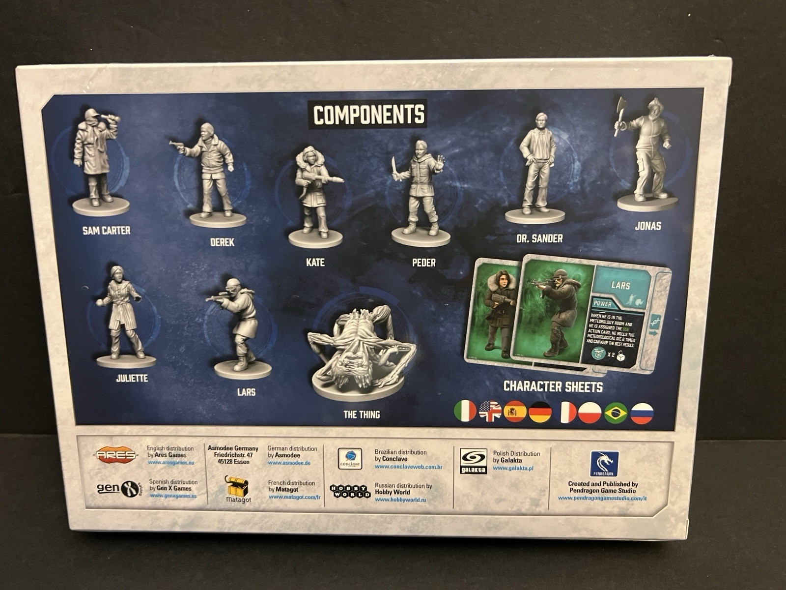 The Thing: Norwegian Outpost Miniatures Set by Mondo Games – New & Sealed