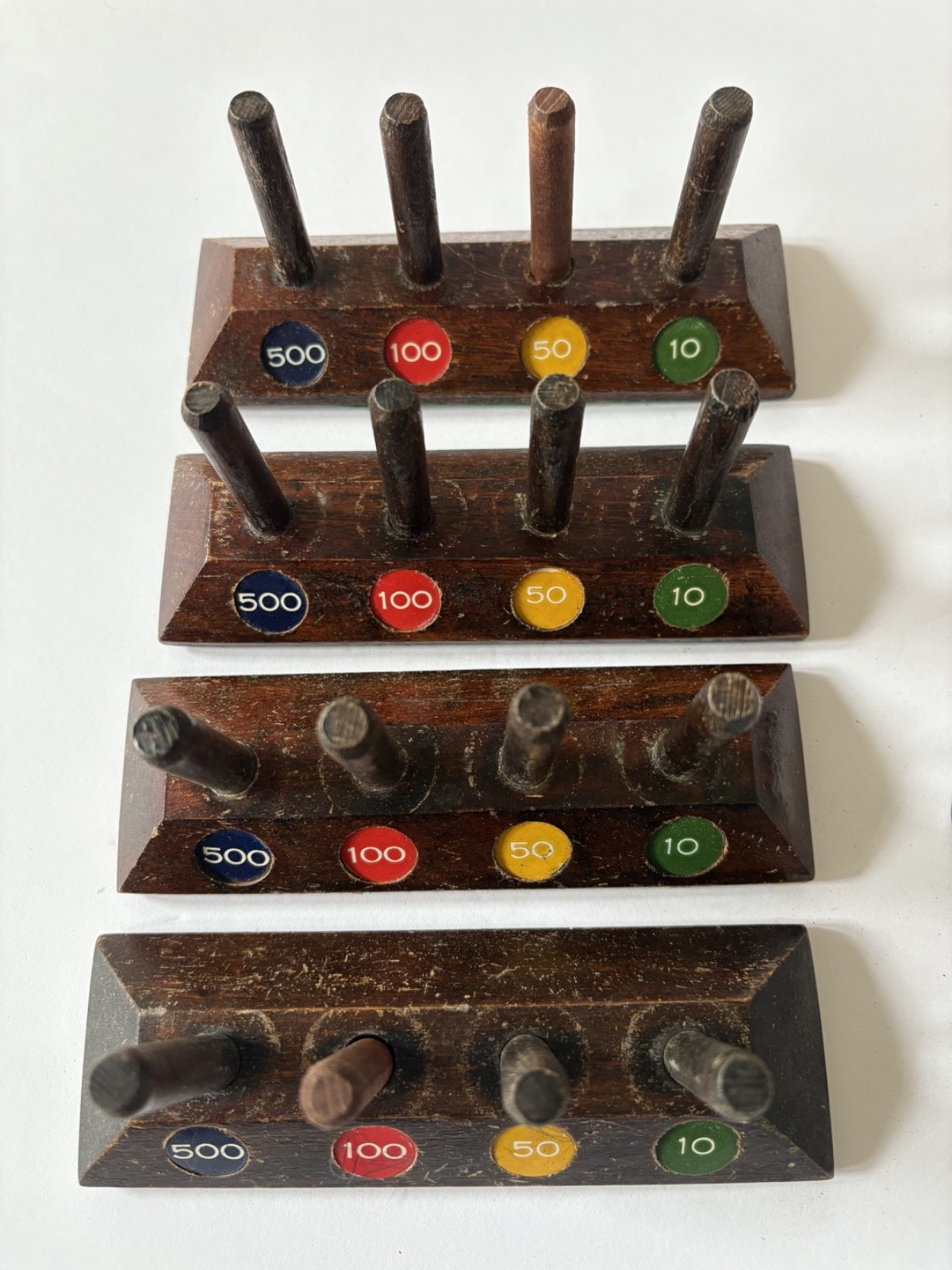 Rare Circa 1923 Lung Chan Company, San Francisco, Mah-Jongg Counting Set