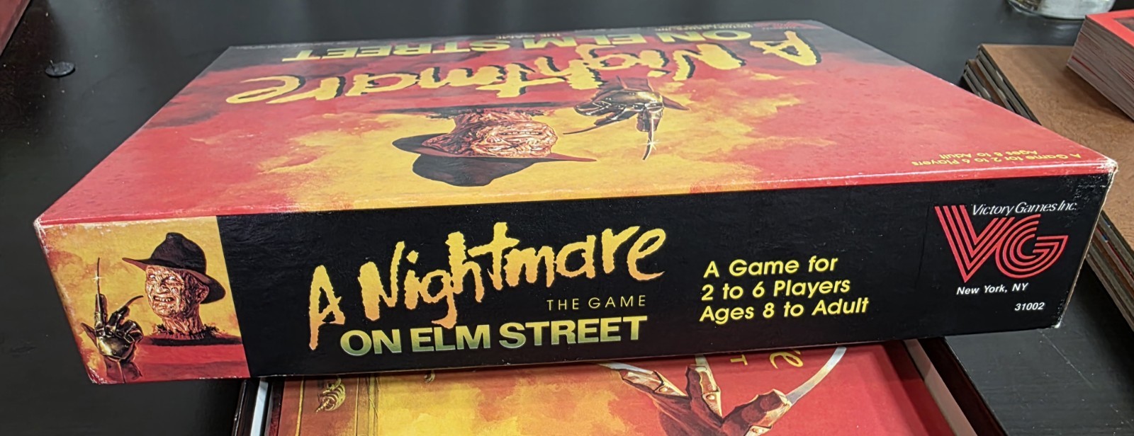 A Nightmare On Elm Street 1987 Board Game Clean