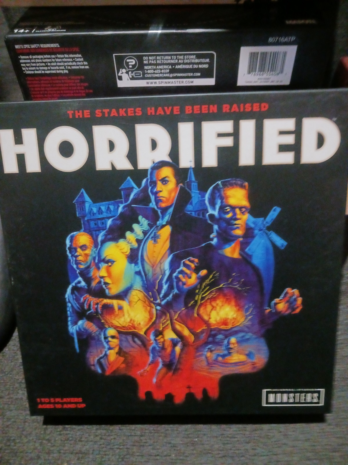 Ravensburger Horrified Universal Monsters Strategy Board Game