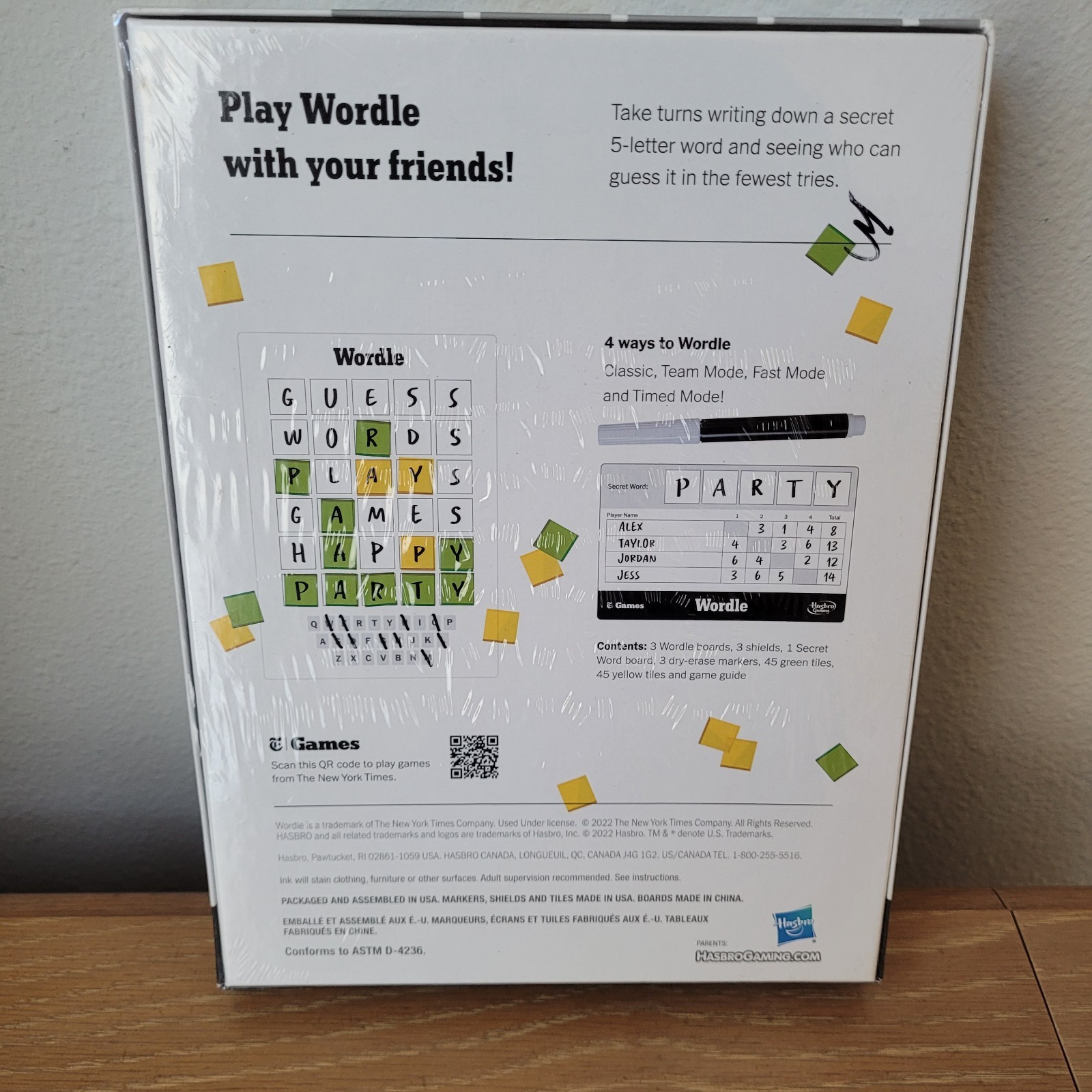 Wordle The Party Game for 2-4 Players, Ages 14 and Up, The New York Times