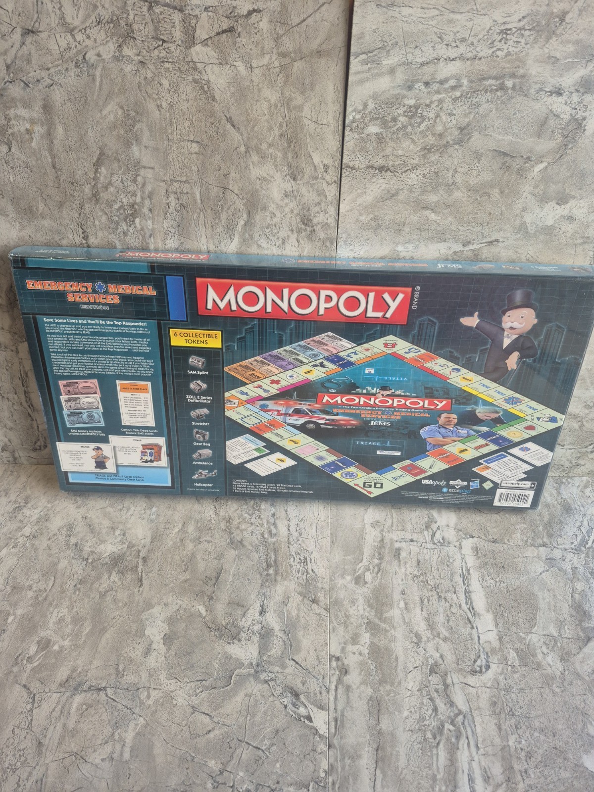 MONOPOLY EMS EDITION EMERGENCY MEDICAL SERVICES BOARD GAME 2010 NEW & SEALED