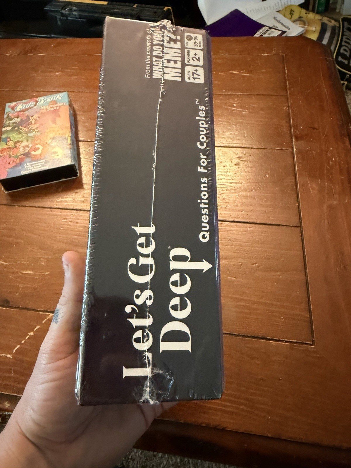 Lets Get Deep Questions for Couples Game Card Game New Sealed ** 17+ Years Old