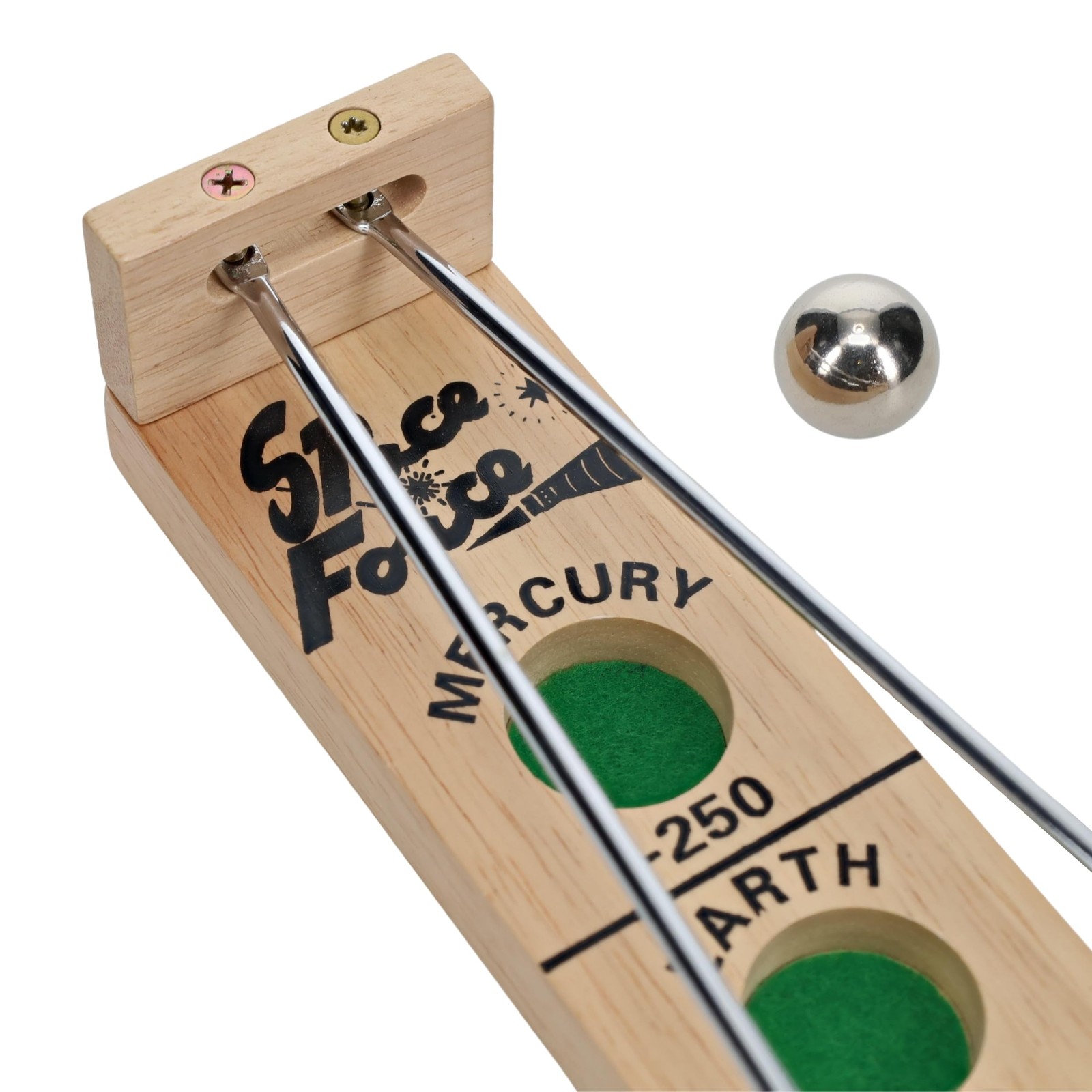 Shoot the Moon – Classic Solid Wood Rolling Ball Game for Family Fun & Skill …