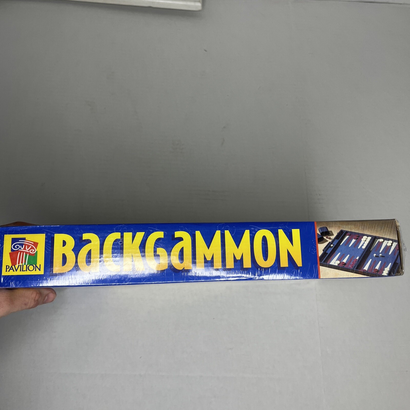 Vintage Pavilion Backgammon Board Game New Factory Sealed Toys R Us No 147