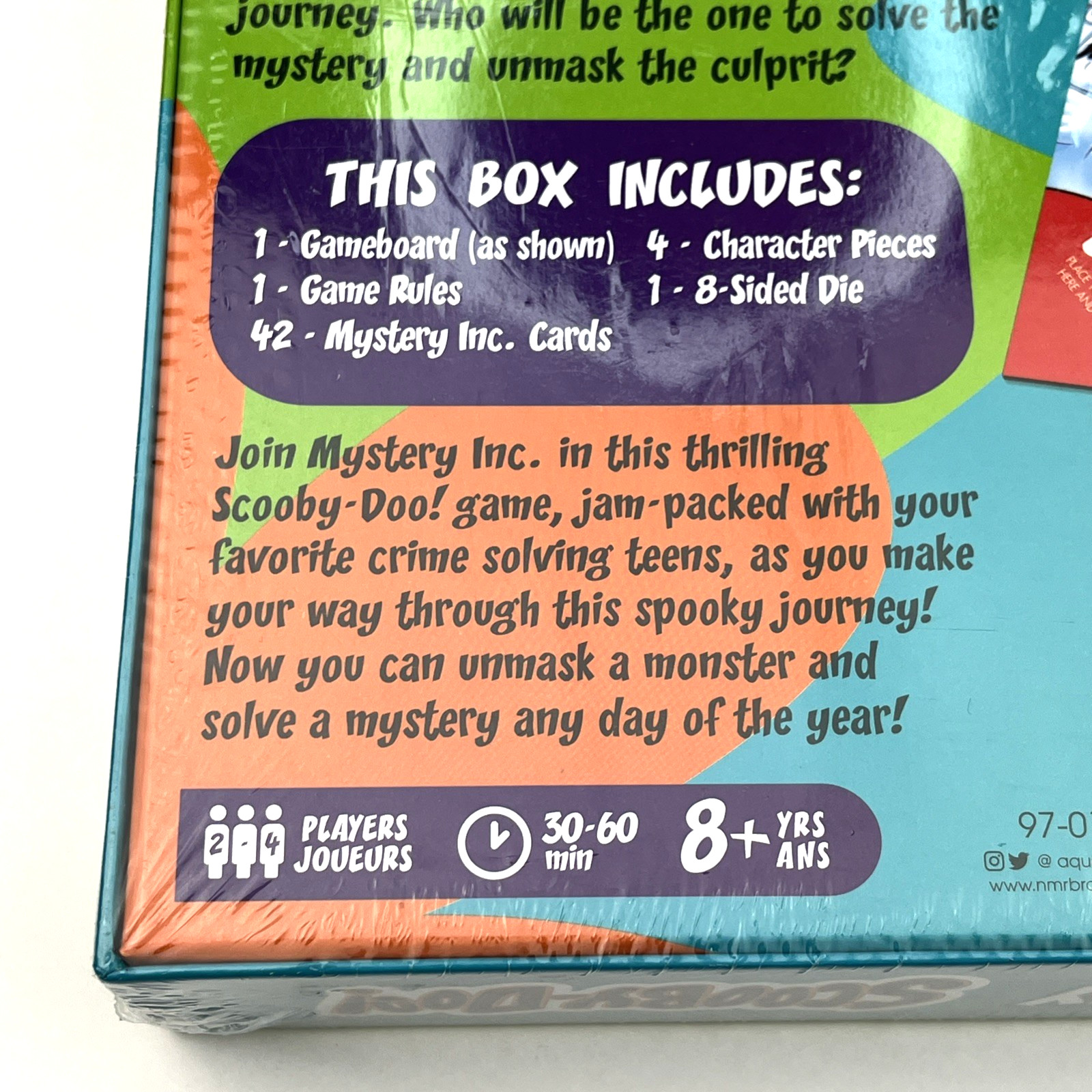 Scooby Doo! Spooky Journey Board Game 2022 Ages 8+ AQUARIUS – NEW in BOX Sealed