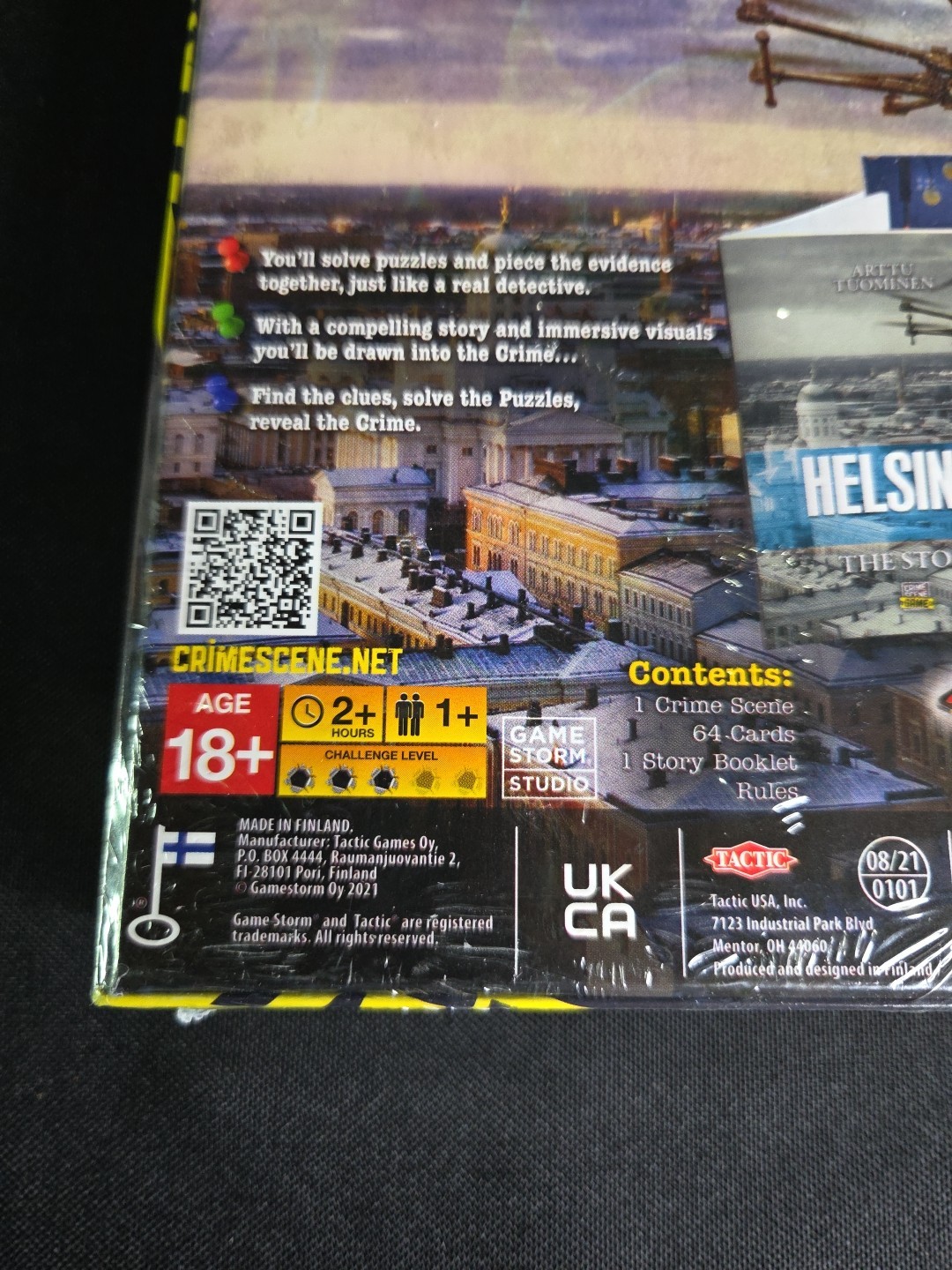Helsinki 2012 Crime Scene Game – Finland Brand NEW Factory Sealed