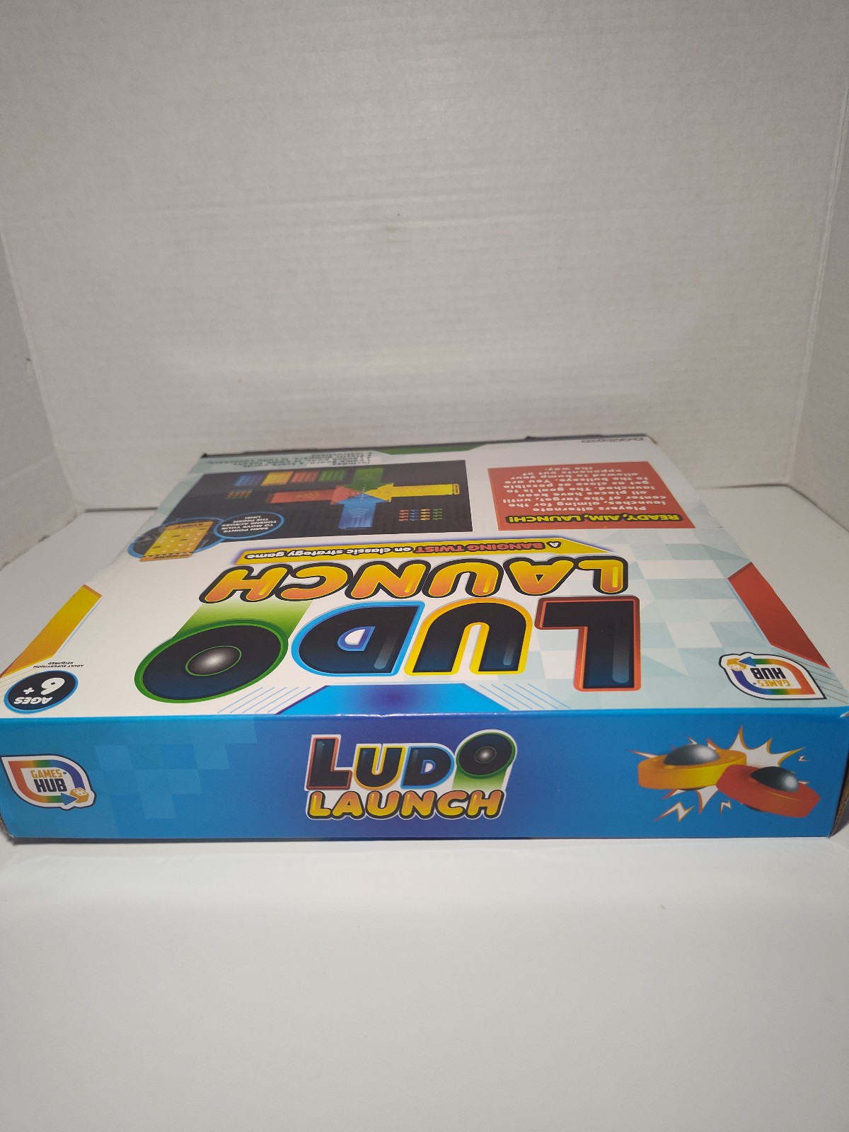 Ludo Launch Board Game Complete Family Strategy Game Play Games Hub 100% Comp